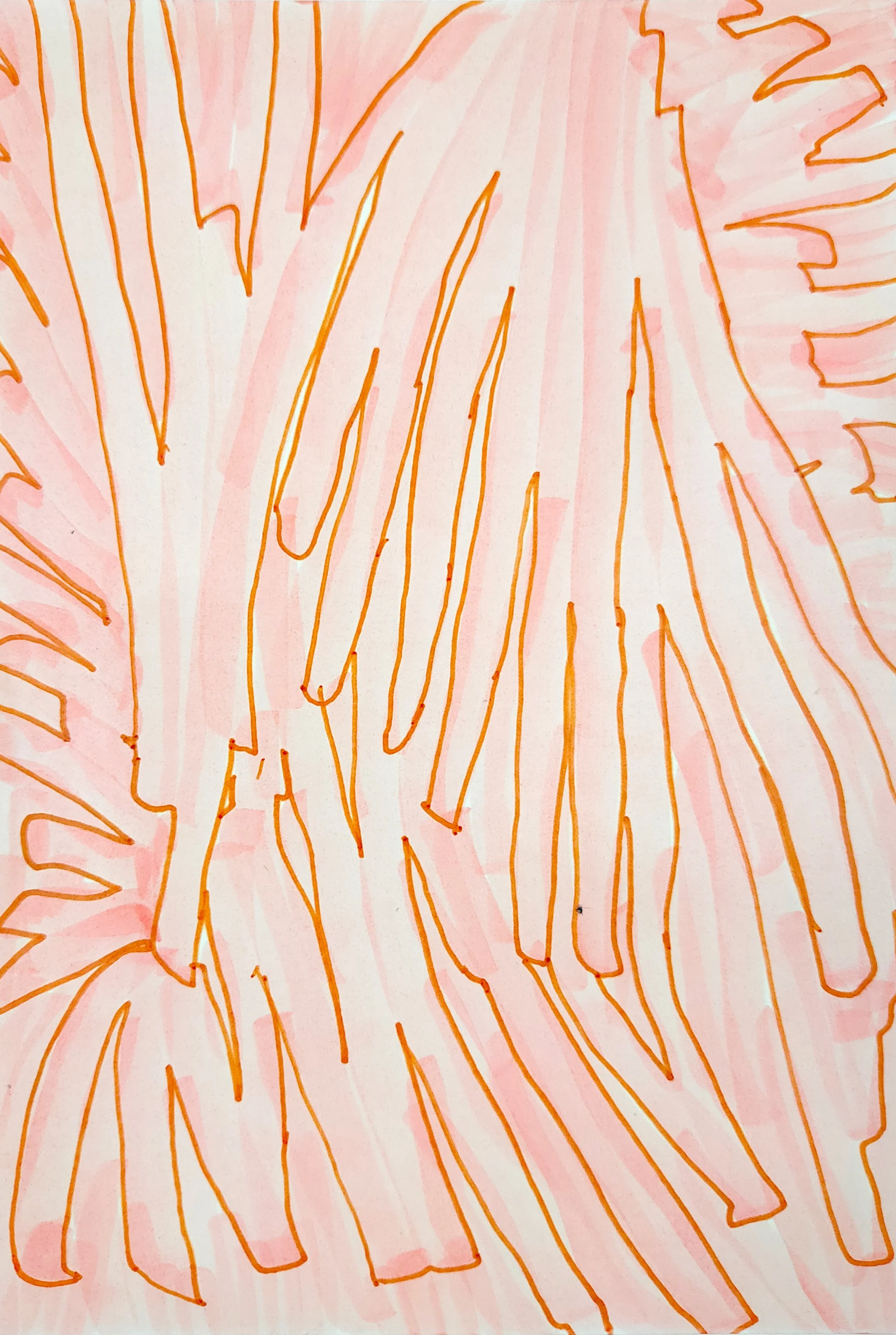 Untitled Drawing / Pen and Marker on Inkjet Paper / 10.16 cm x 15.24 cm /2010