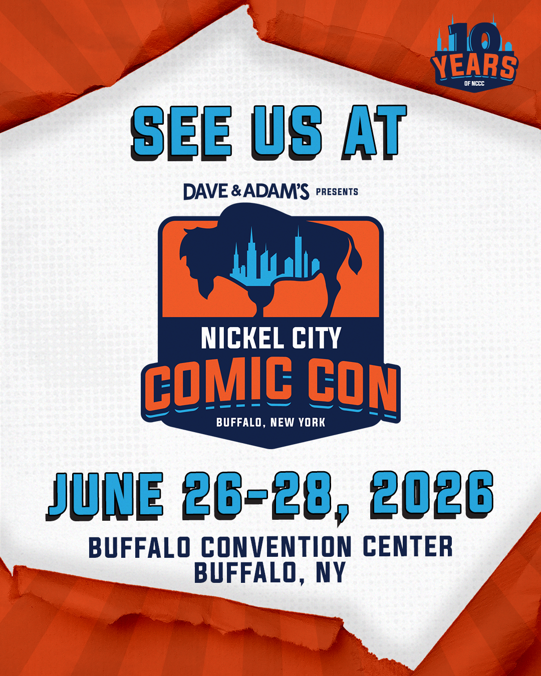 Nickel City Conic Con Buffalo NY 2026