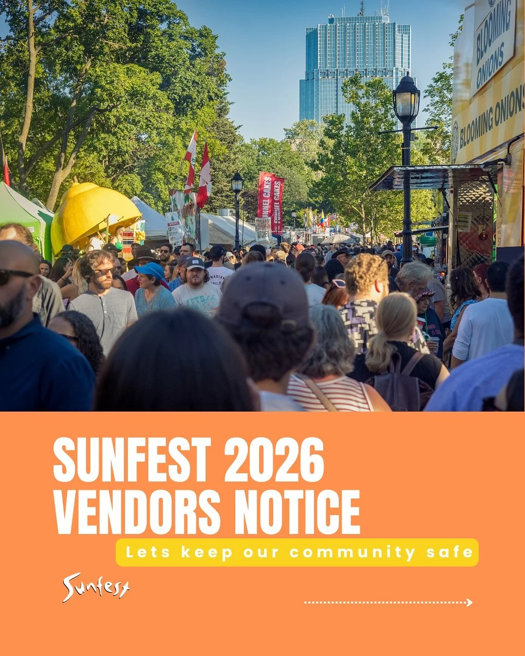 Community Notice

Some unofficial posts are circulating online inviting vendors to participate in Sunfest. ⚠️These are not affiliated with our organization.

👉🏼For accuracy and safety, please note:

&bull; Sunfest only communicates through our offi