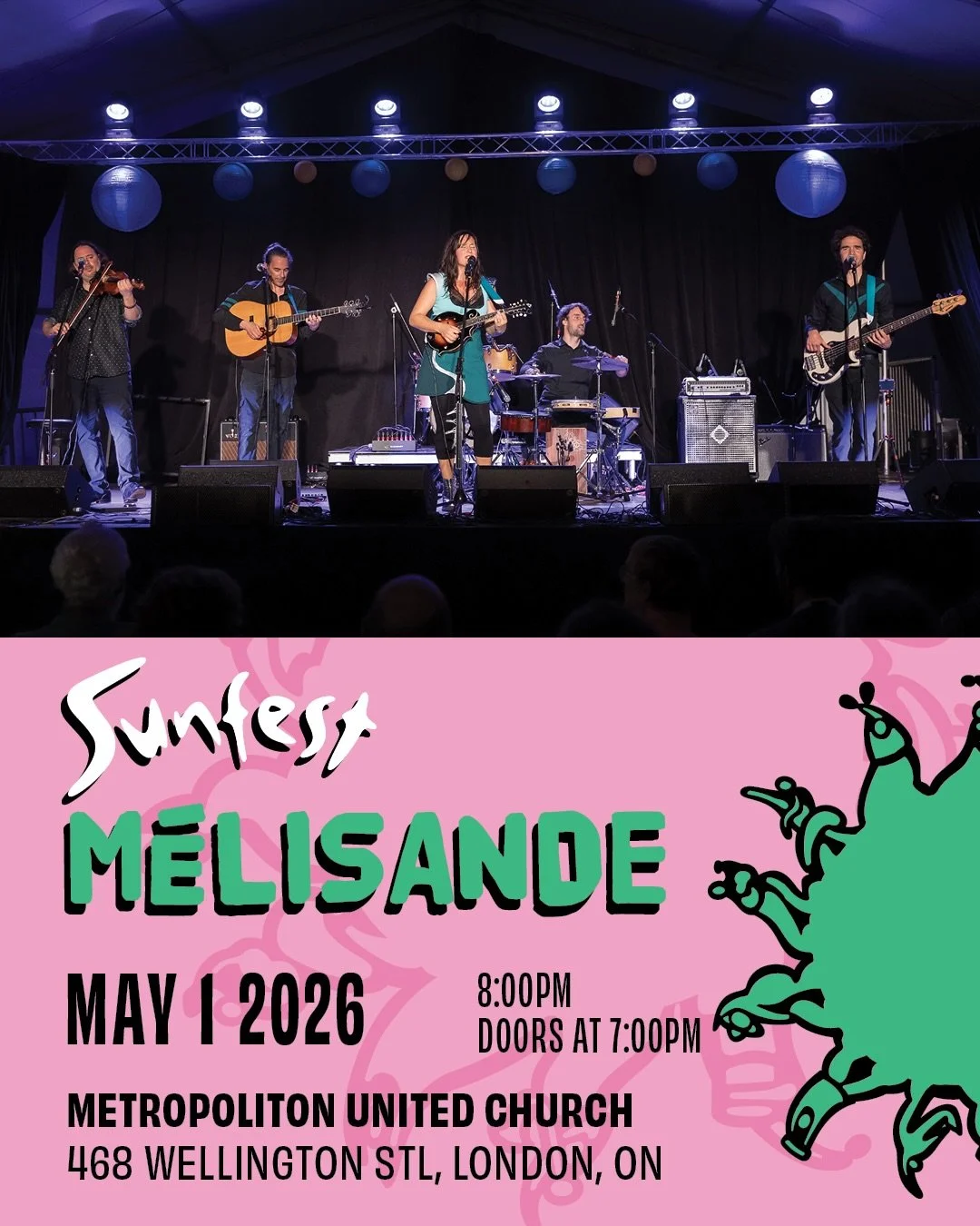 🎶 A night where stories turn into sound&hellip;

M&eacute;lisande brings their rich blend of folk roots and global influences to the Sunfest stage &mdash; intimate, powerful, and full of soul. The kind of music that pulls you in and stays with you ✨
