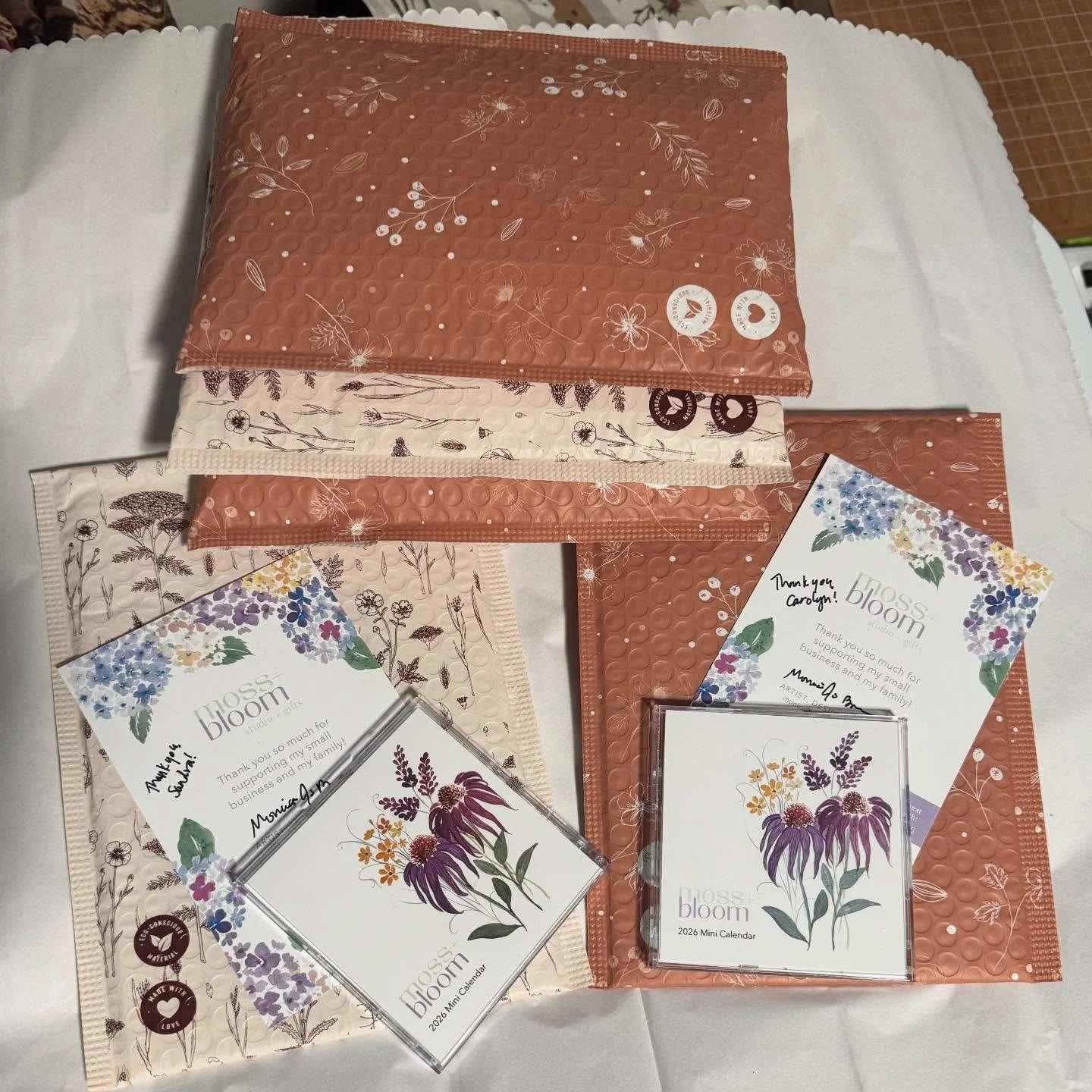 I just LOVE seeing my art shipped all over the country! These mini calendars are going fast. They are great gifts for teachers, coworkers, college students, stocking stuffers, siblings&hellip; anyone who might have a desk! 

This week we&rsquo;ve shi