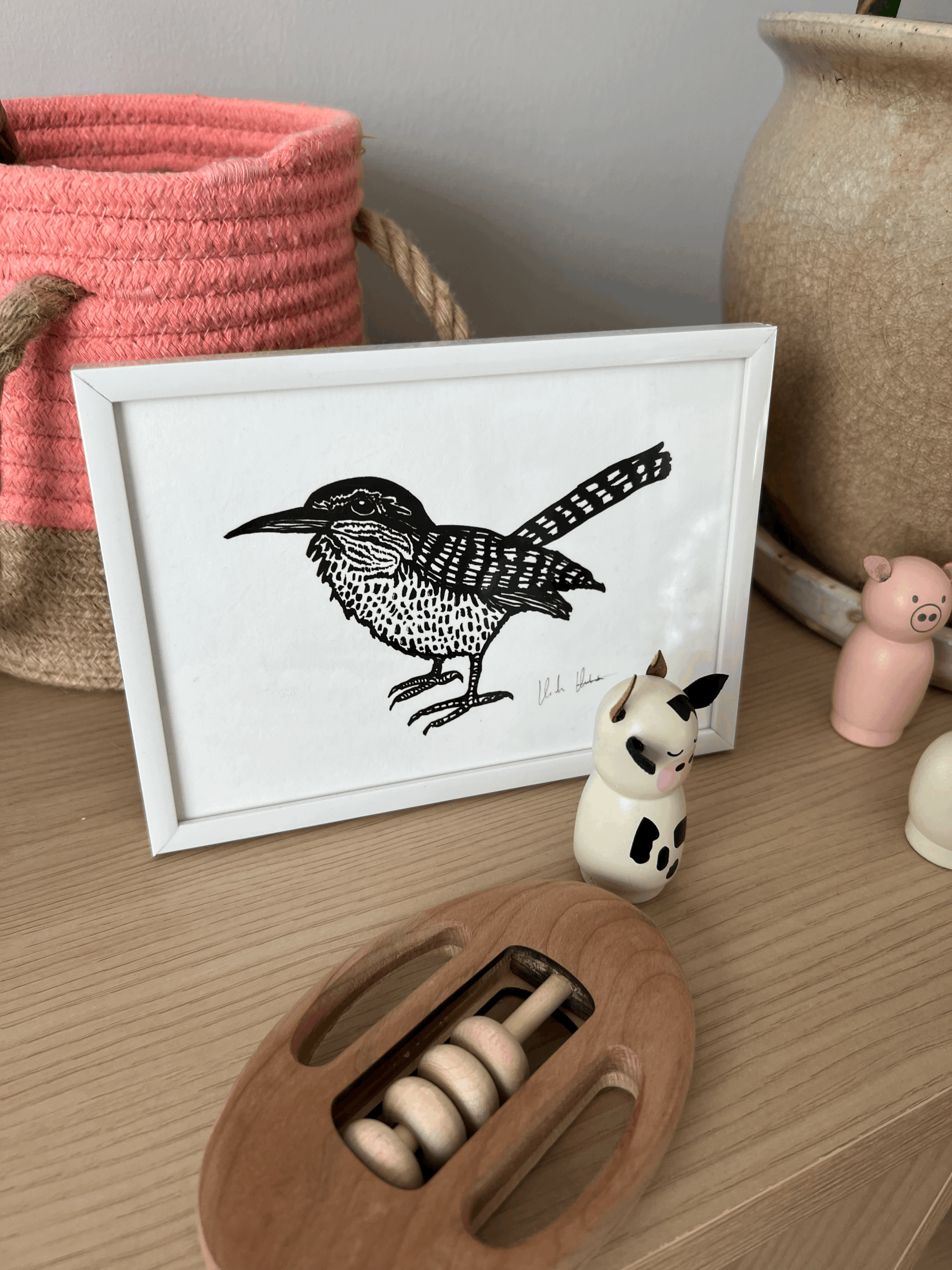 Hello Little Birdie Print