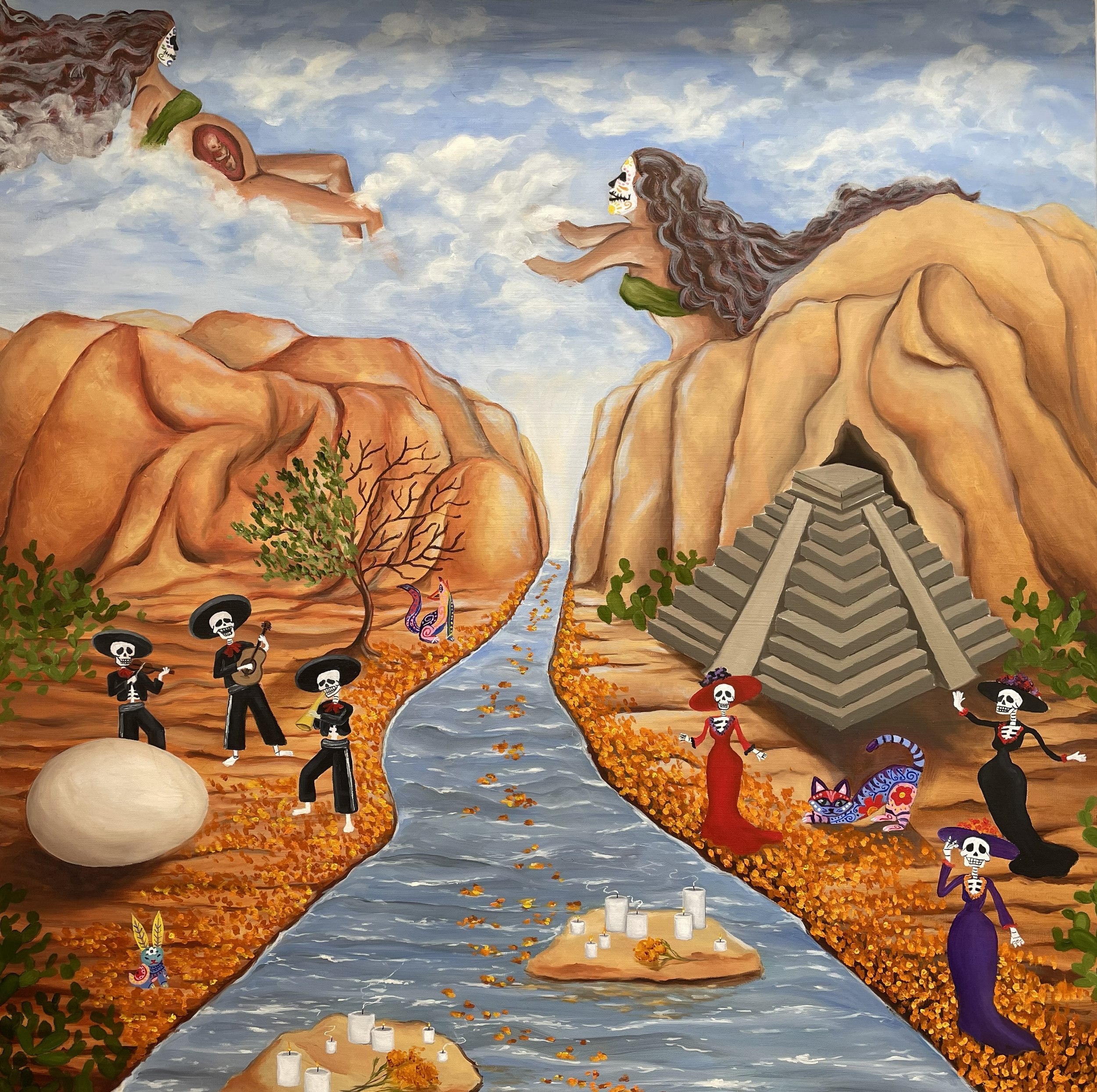 Cycle of Life 
Oil on canvas 2024
(NFS) 