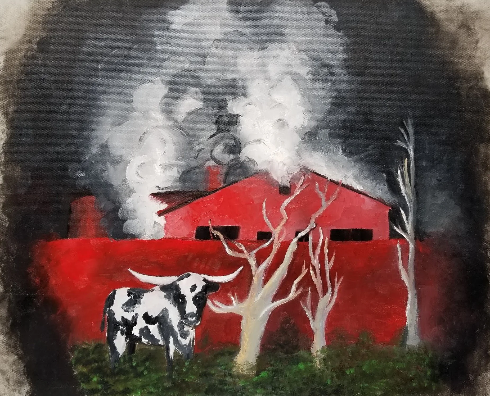 Magnolia’s 
16” x 20” 
Oil on canvas 2019
$ 800
