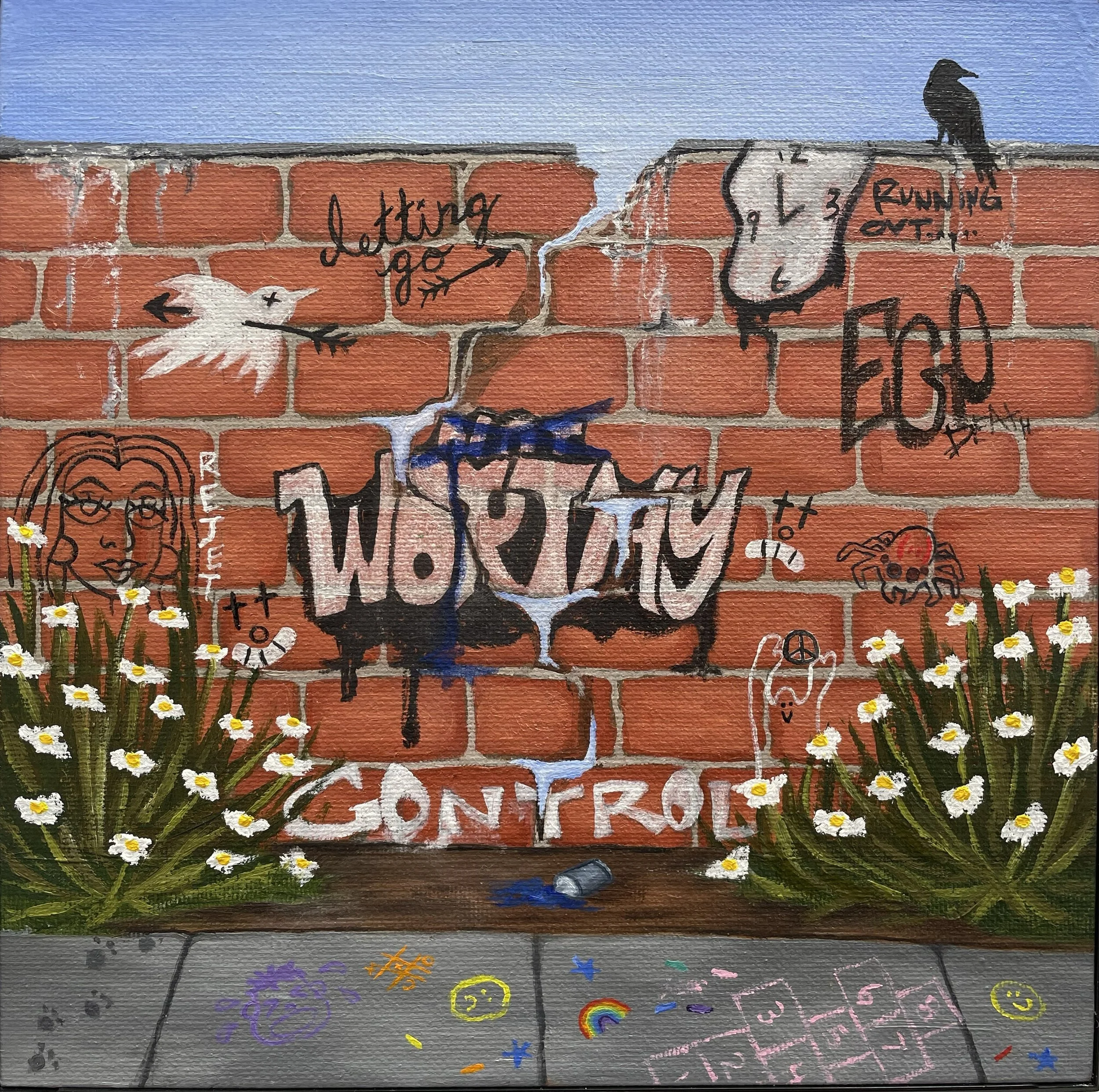 Blockages
8” x 8”
Oil on canvas 2023
(sold)

