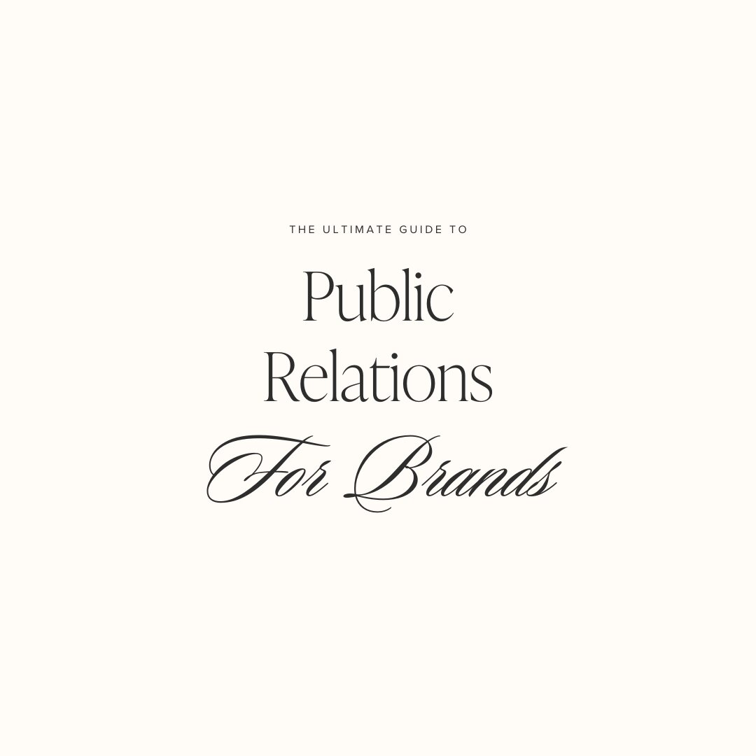 As a PR agency, we're often asked &ldquo;What exactly IS public relations?&rdquo; 🤔 So let&rsquo;s talk about PR and how it can benefit your fashion, beauty or lifestyle brand!