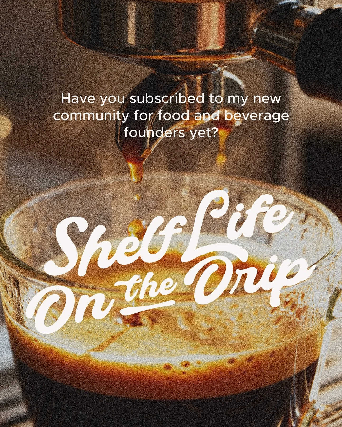 The word is out and readers are absolutely loving Shelf Life On the Drip 👏🏻☕️

I launched the first installment last week, and the response has been loud in the best way.

Shelf Life On the Drip is my FREE resource for food, beverage, and CPG found