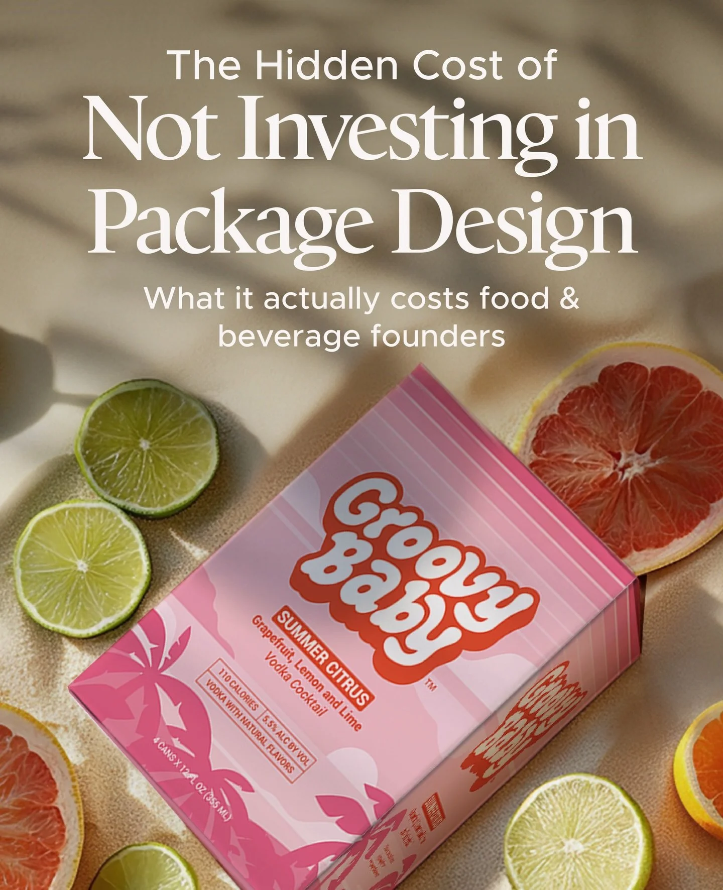 Most founders think the cost of product packaging is the design fee. [Spoiler alert: It&rsquo;s not.]

The real cost of skipping packaging strategy shows up later 👀 
&rarr; Rush reprints &rarr; Last-minute fixes before buyer meetings &rarr; Confusin