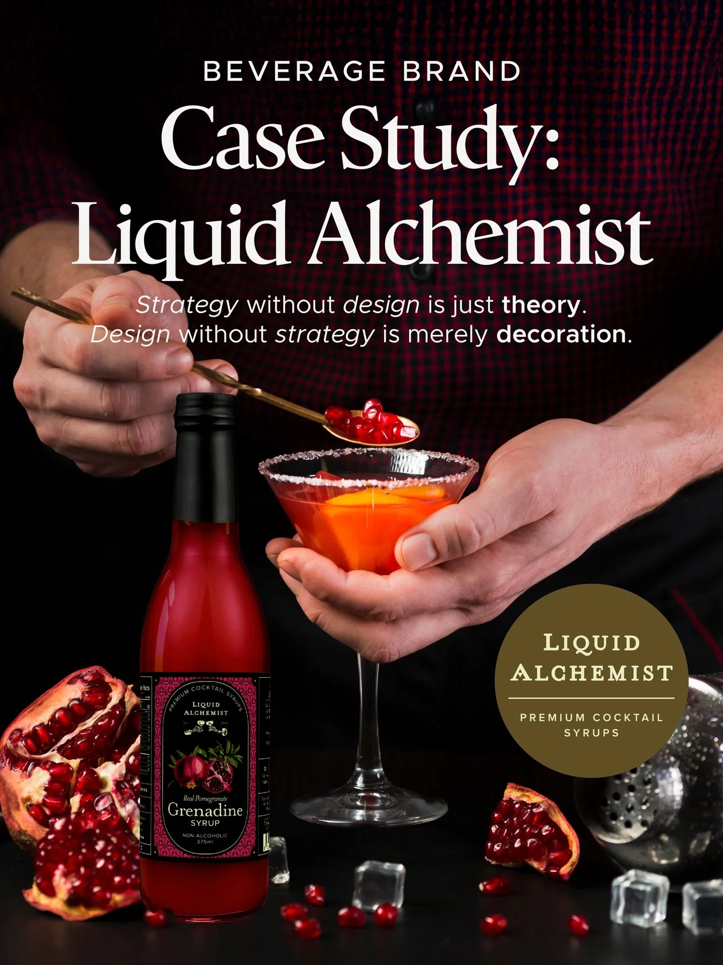 Most beverage brands don&rsquo;t hit a growth ceiling because of the liquid inside the bottle. They hit it because the packaging still signals &ldquo;small brand.&rdquo;

When Liquid Alchemist was preparing for national distribution, the challenge wa