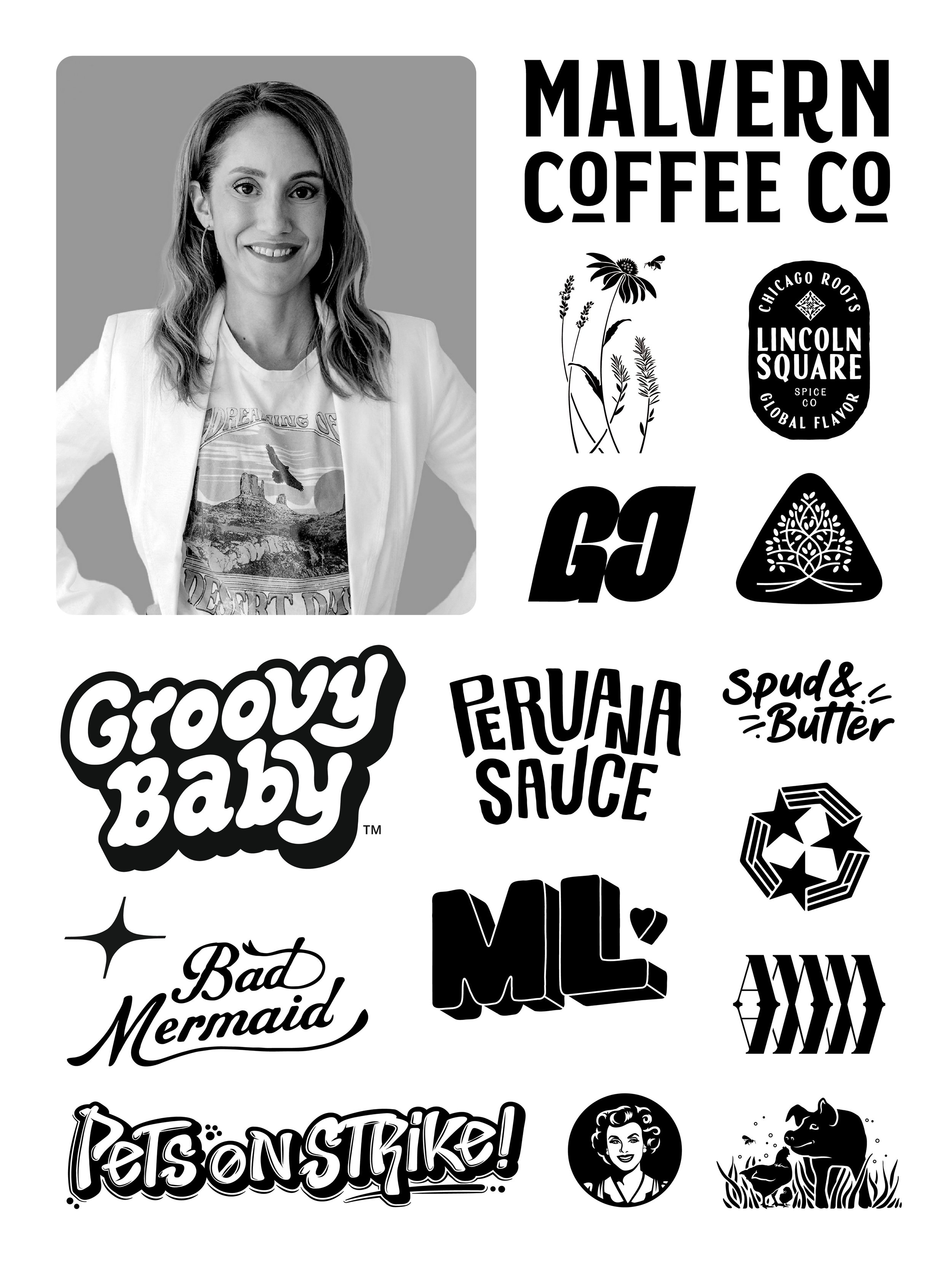 Watching all of my talented logo designer friends share their marks, I had to jump on the Logo Archive challenge and share some of my own favorites from the last few years! @logoarchive @logoarchive.now 

#logodesign #branddesigner #logoarchive