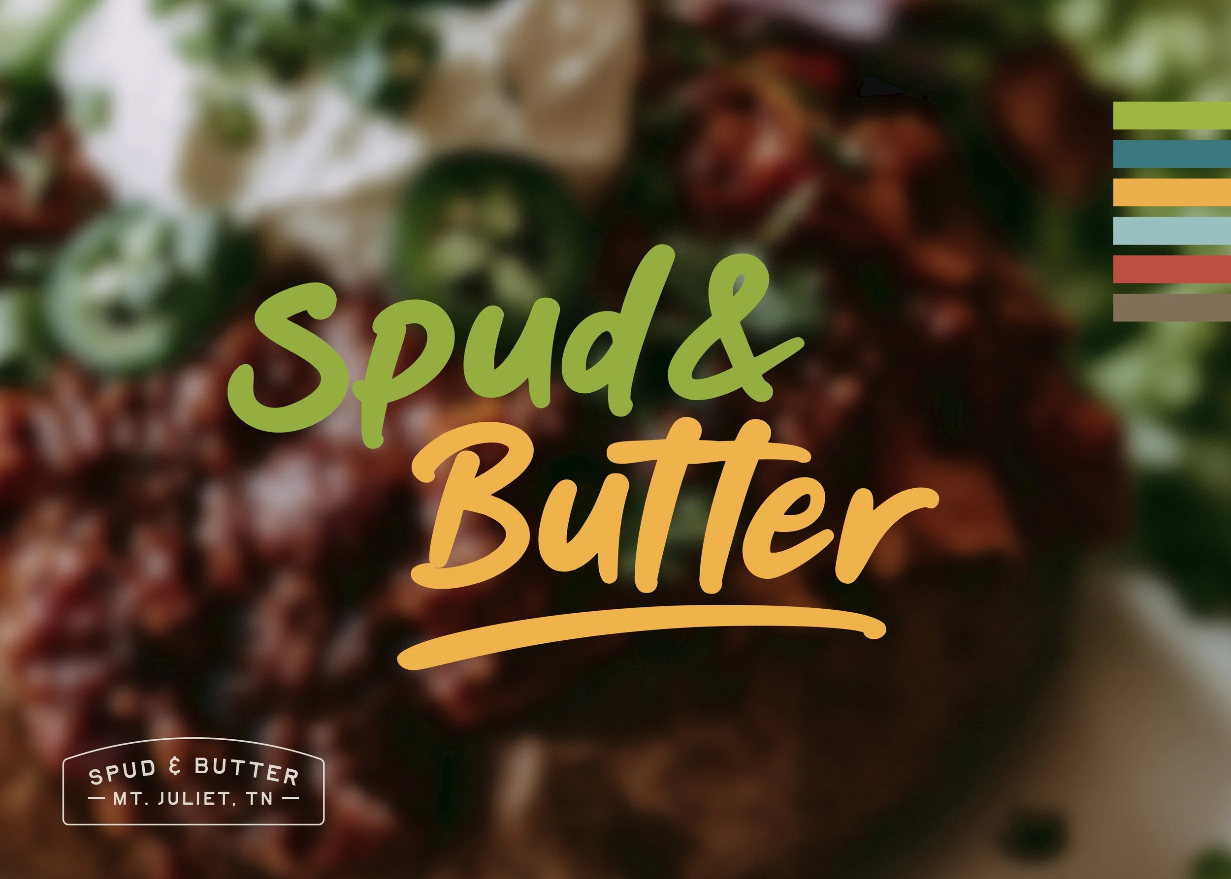 Spud & Butter branding by Jenn Cordova Design