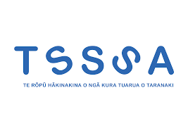 Logo featuring the acronym 'TSS' with a tagline in Māori below it.