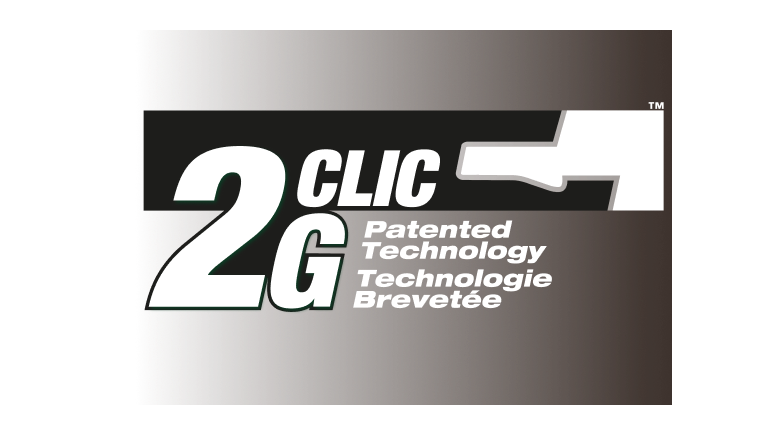 2G click system for fast easy installation