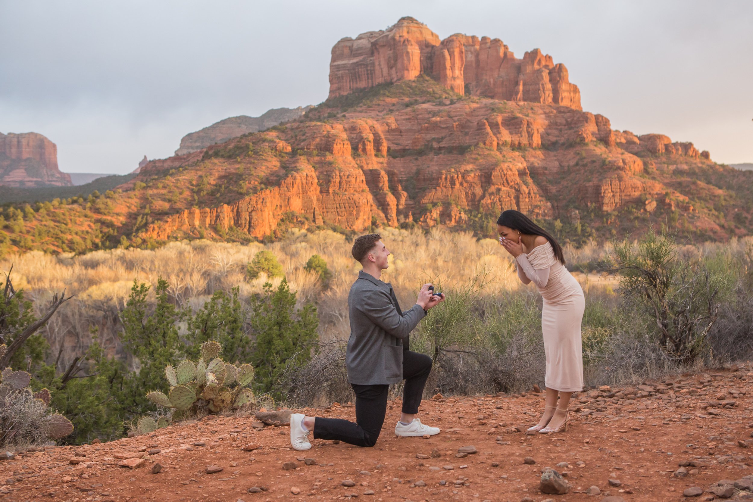 Sunset Proposal in Sedona