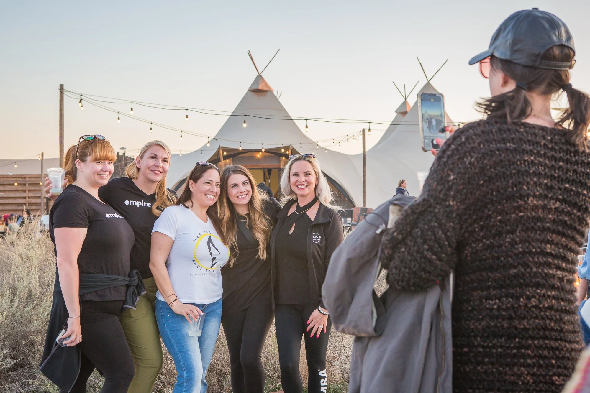 women's retreat photography