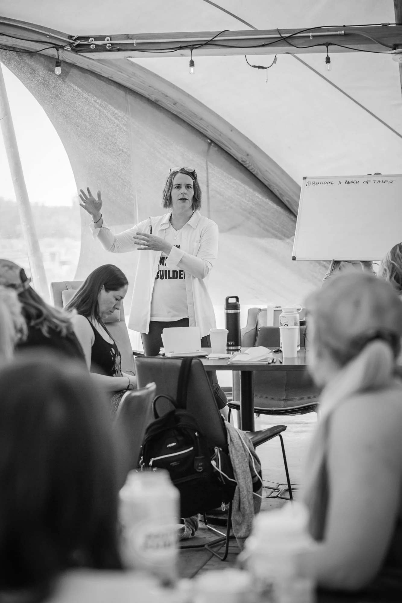 women's retreat Under canvas resort