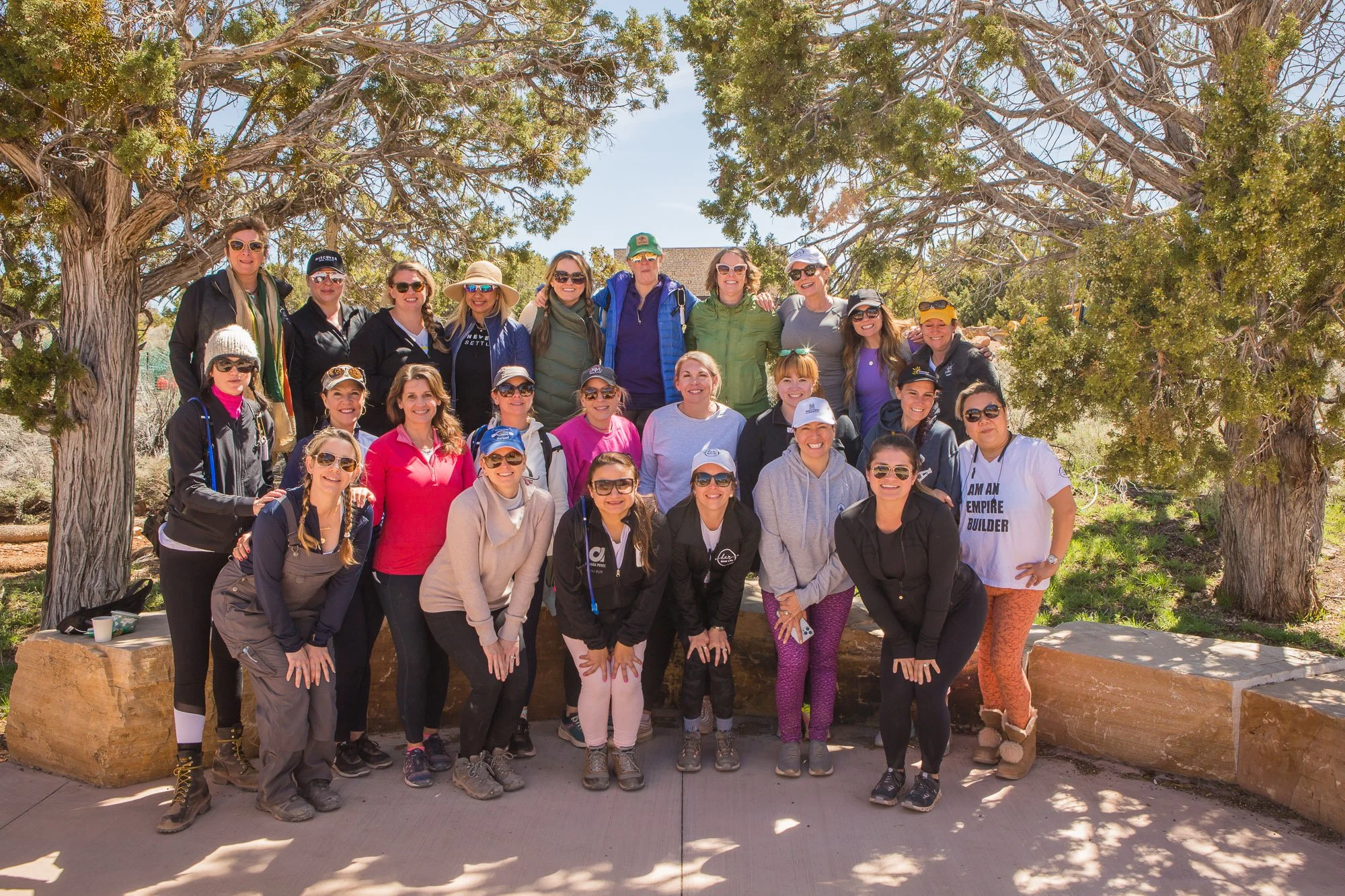 women's retreat grand canyon hike