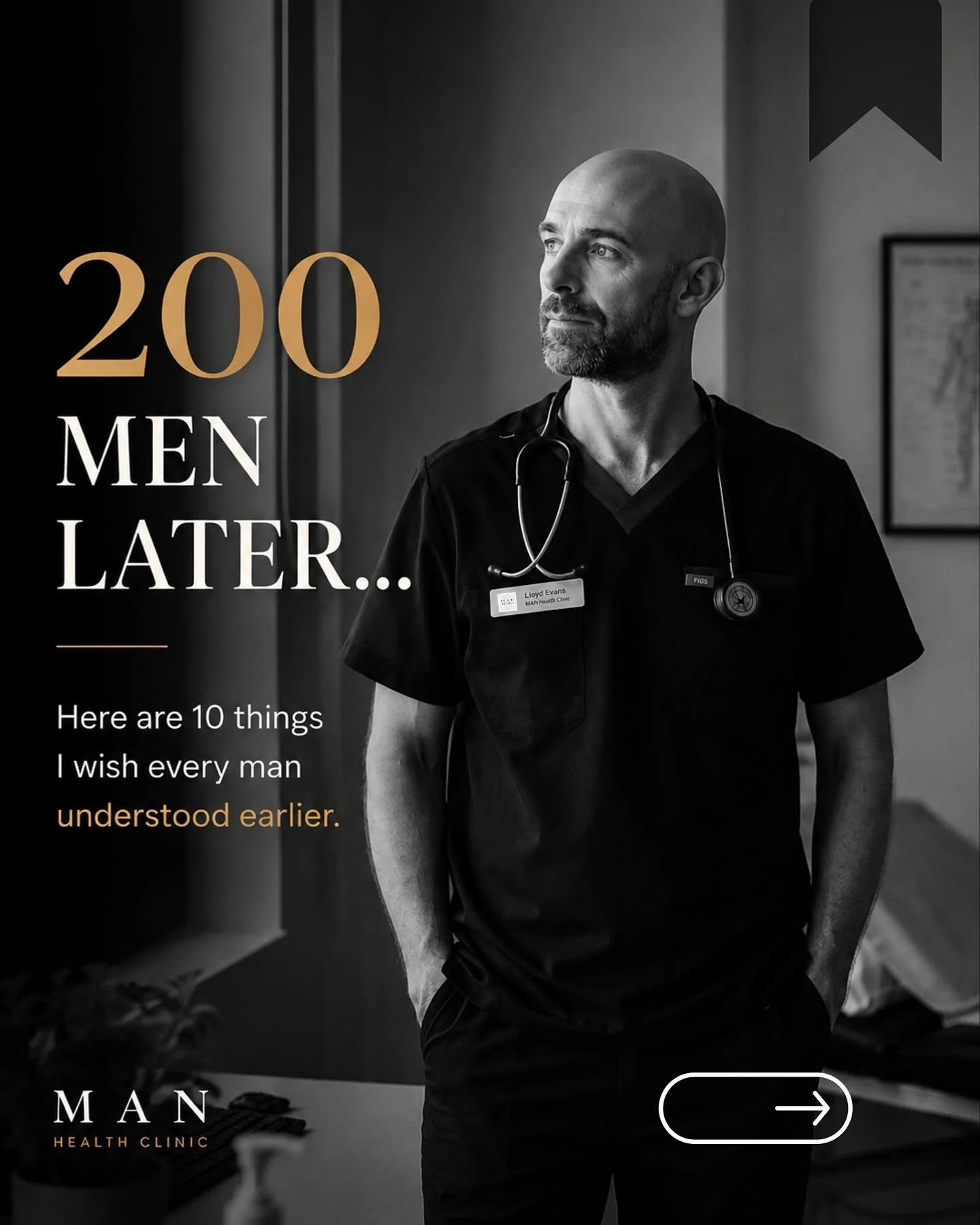 I&rsquo;ve just seen my 200th patient at MAN Health Clinic. What a privilege it&rsquo;s been! Here&rsquo;s what I want to tell the next 200&hellip;

#manhealth #menshealth #manhealthclinic #perth #wa #preventativehealth #preventivecare #longevity