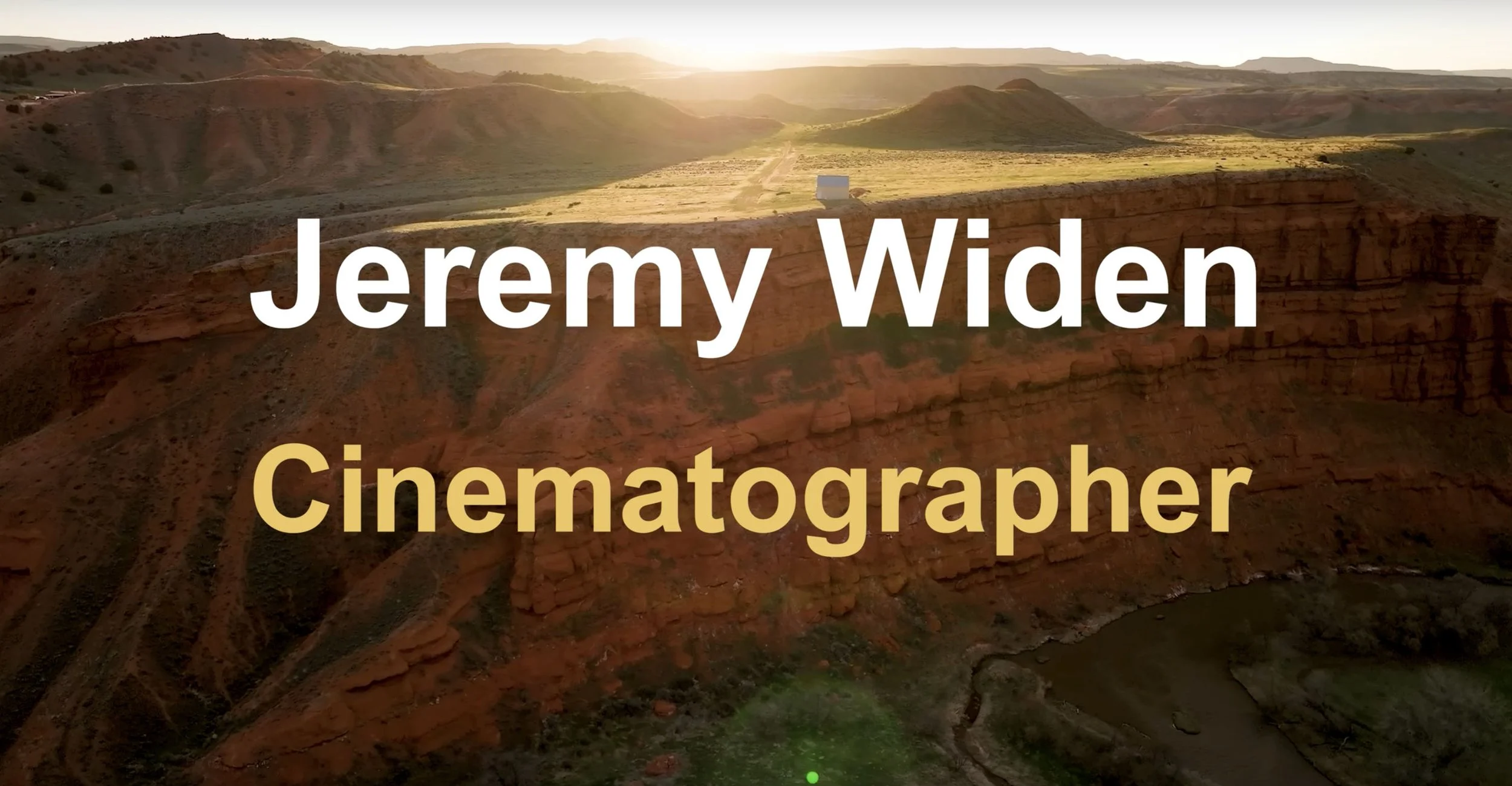 2025 Cinematography Reel