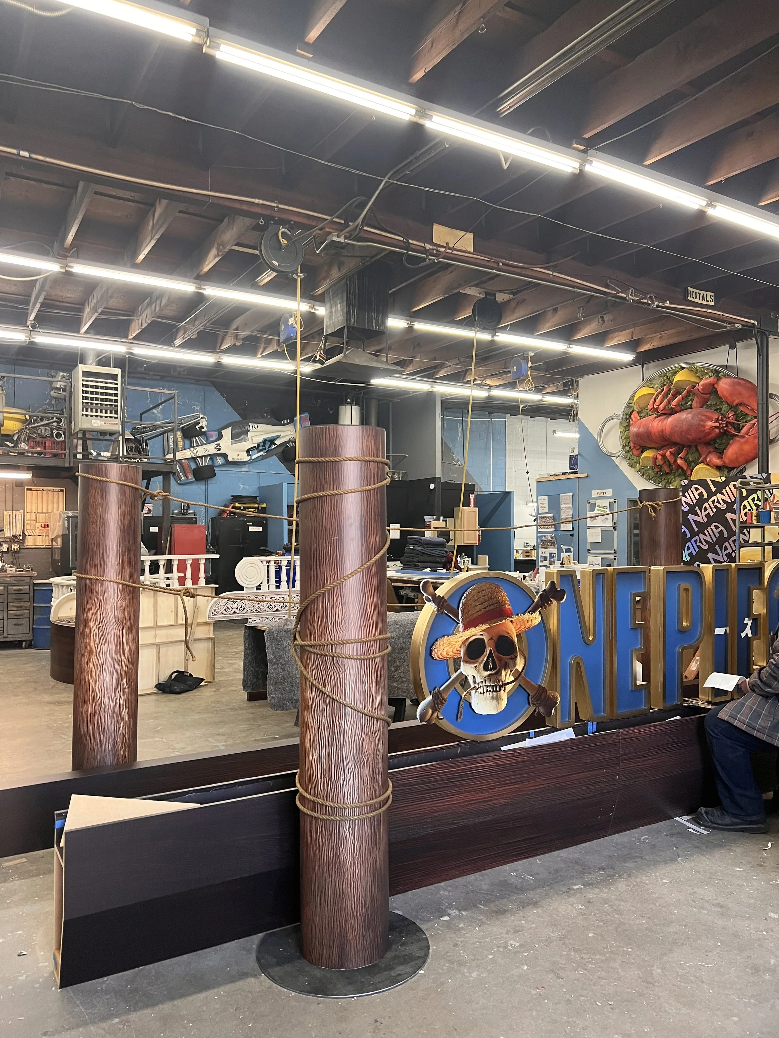 "ONE PIECE" display @ The Grove