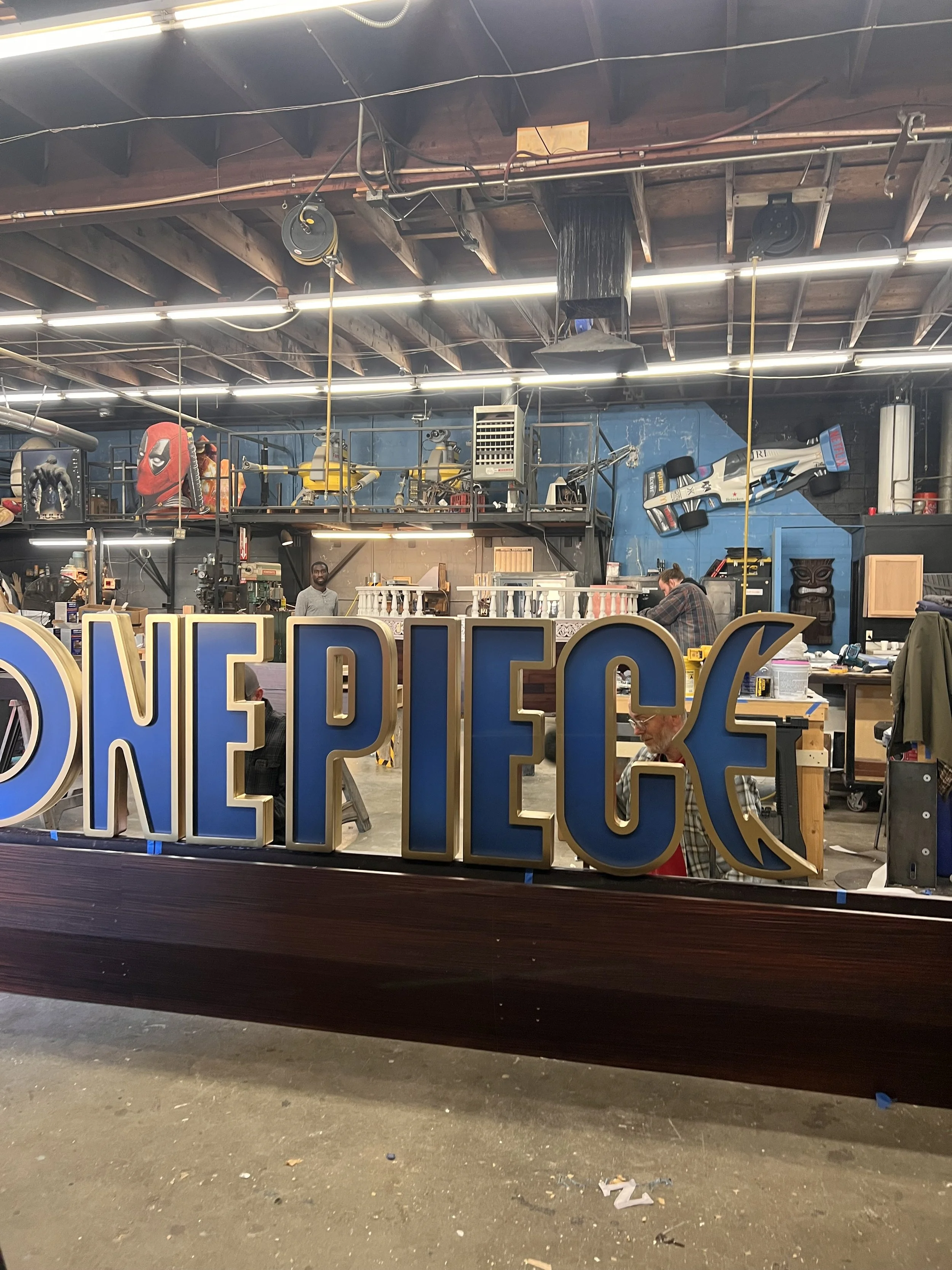 "ONE PIECE" display @ The Grove