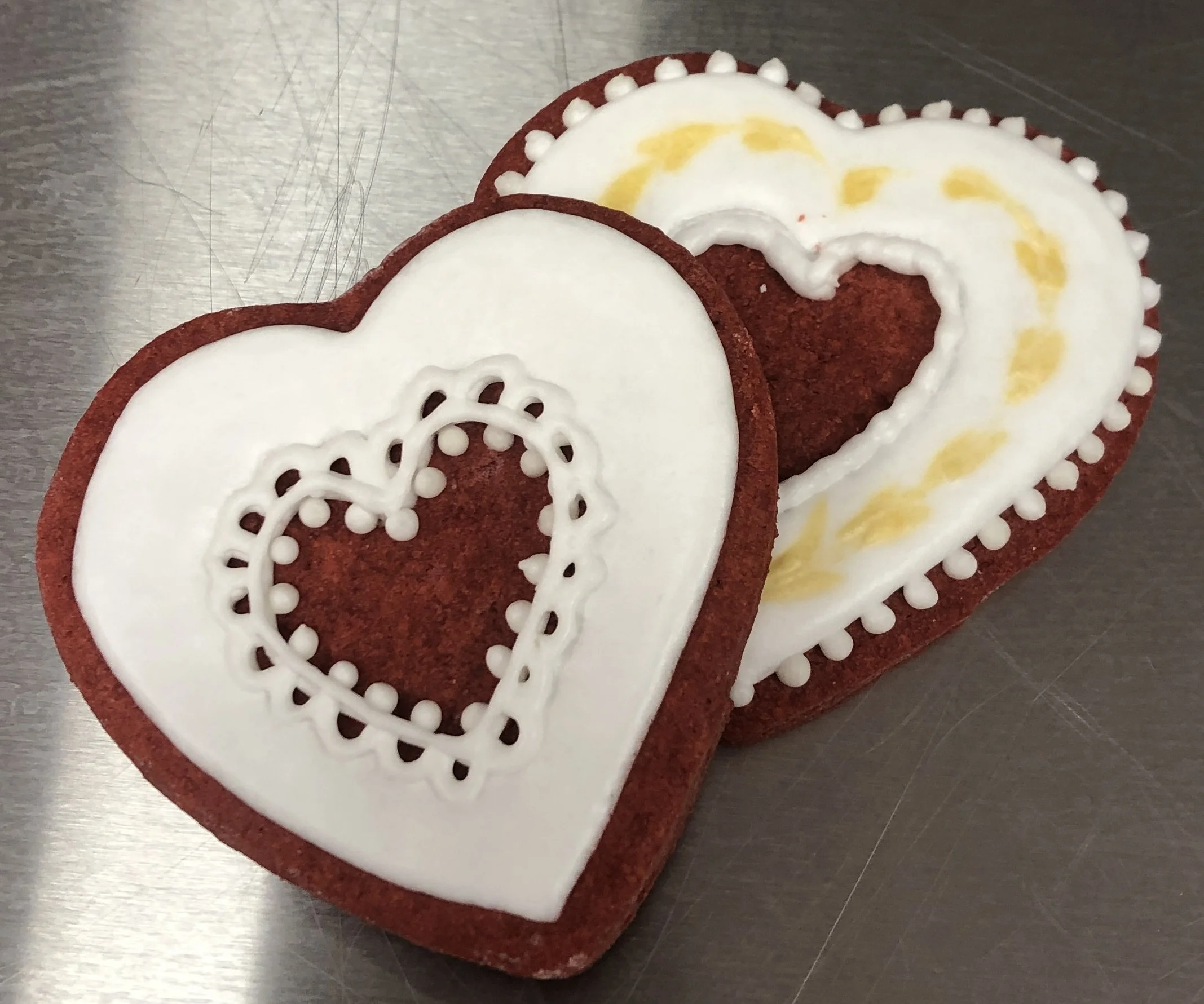 Red Velvet Sugar Cookies