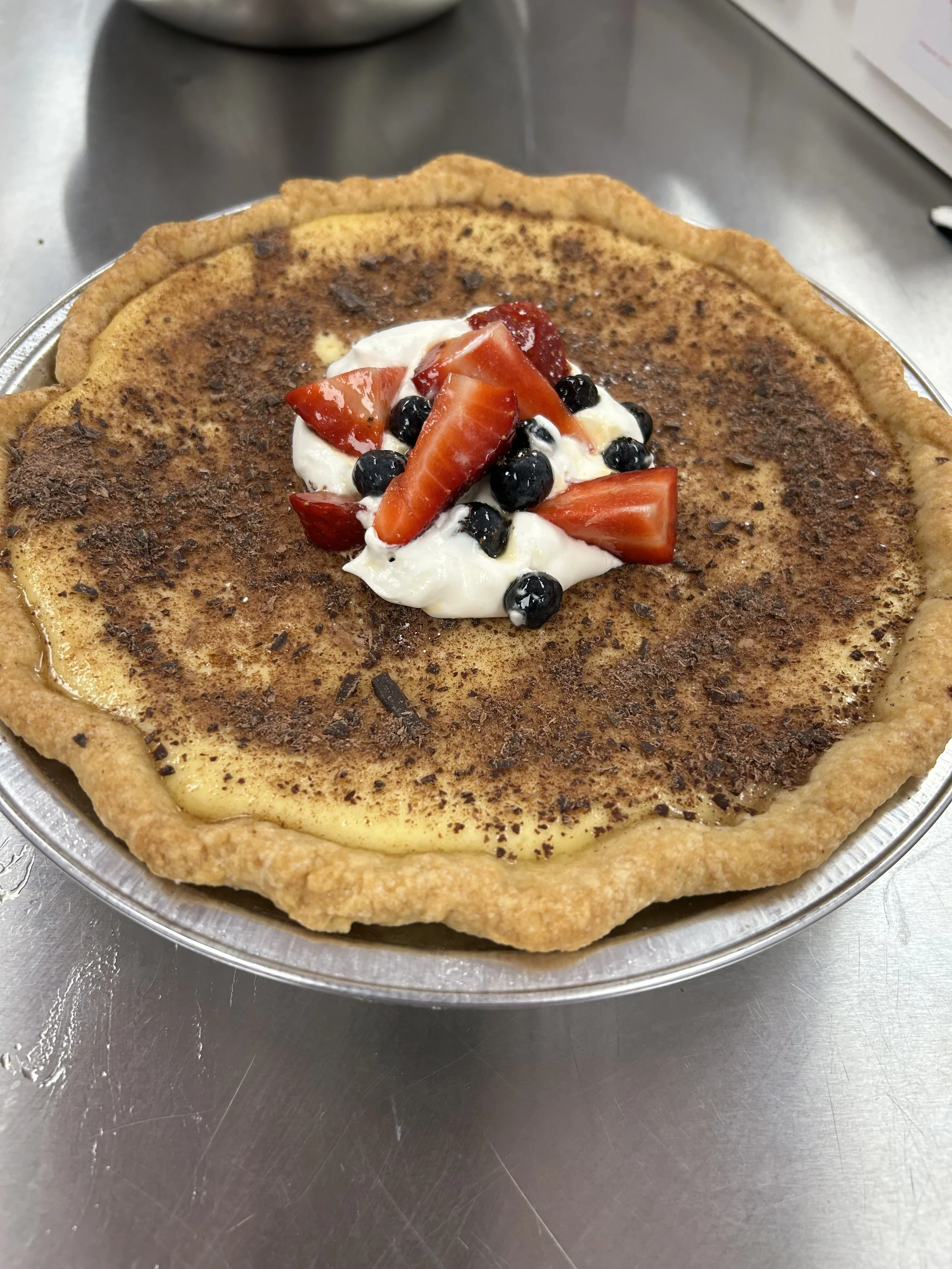 Vanilla Ricotta Pie