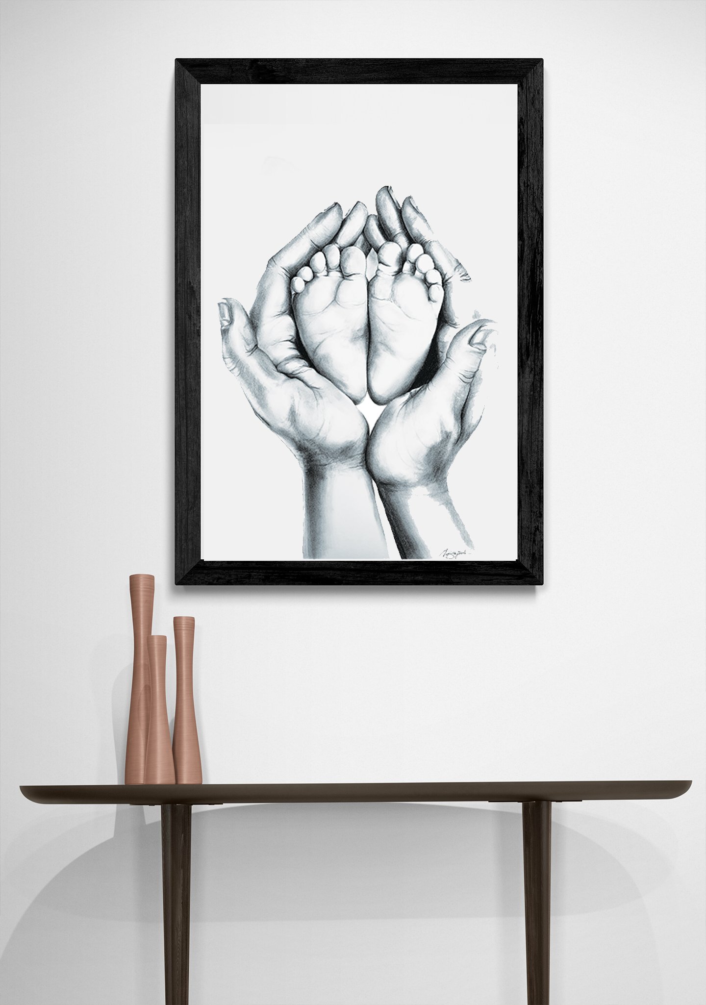 hands and feet drawing in frame over table.jpg