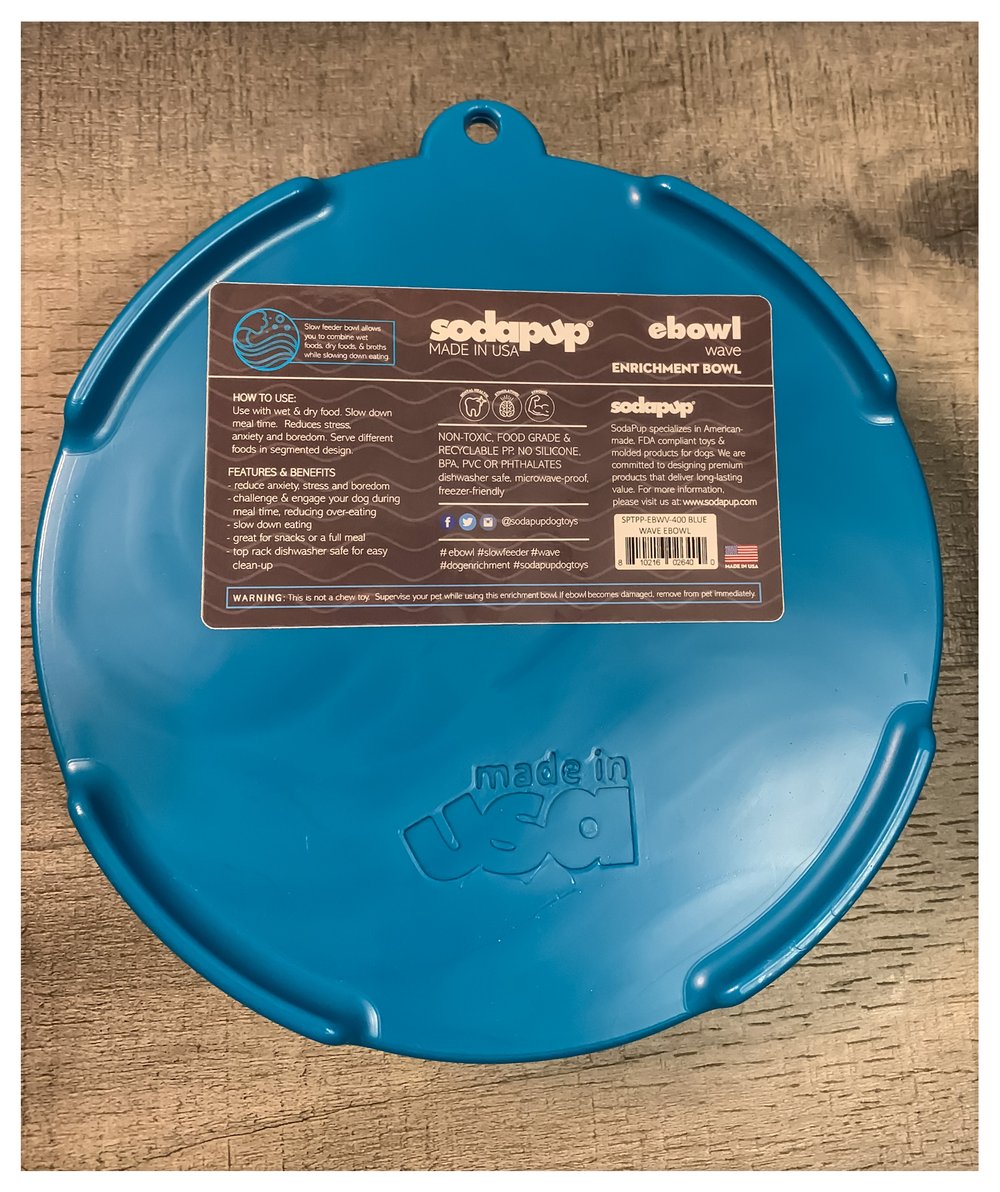 SodaPup - Great Outdoors Enrichment Slow Feeder Dog Bowl – dogged