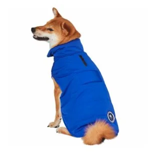 BP - Waterproof Quilted Puffer Dog Jacket blue back.jpg