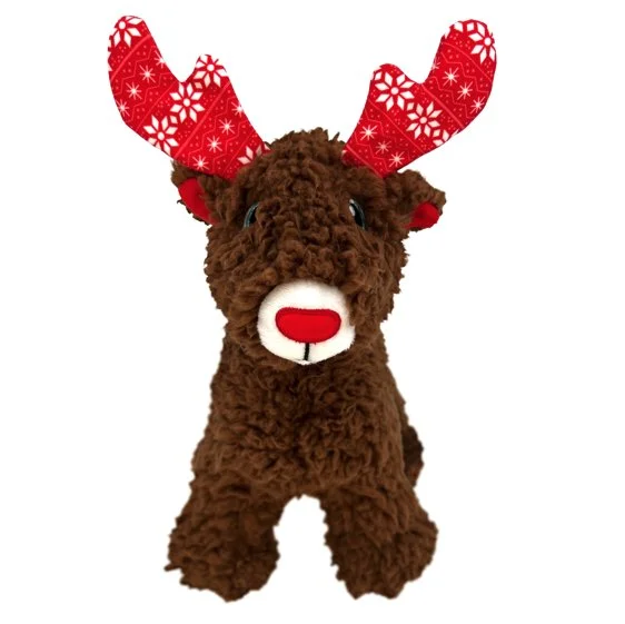 Kong - Sherps Medium Holiday Reindeer Dog Toy