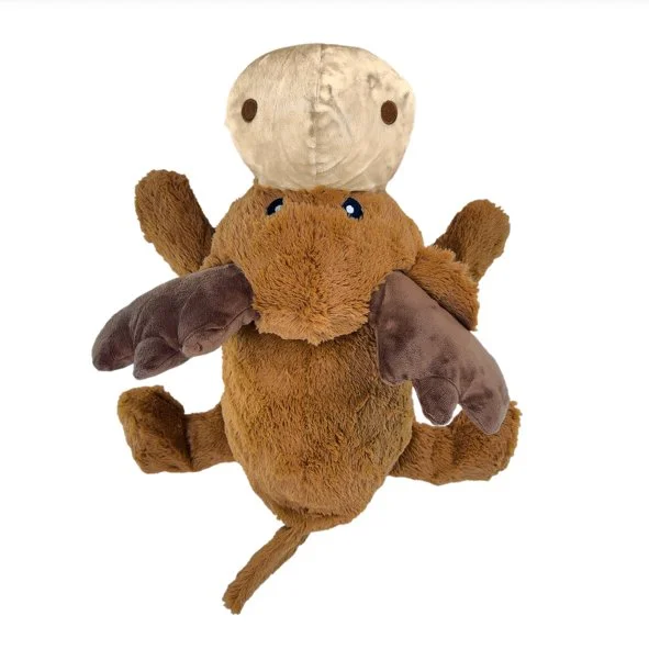 Plush Moose Dog Toy