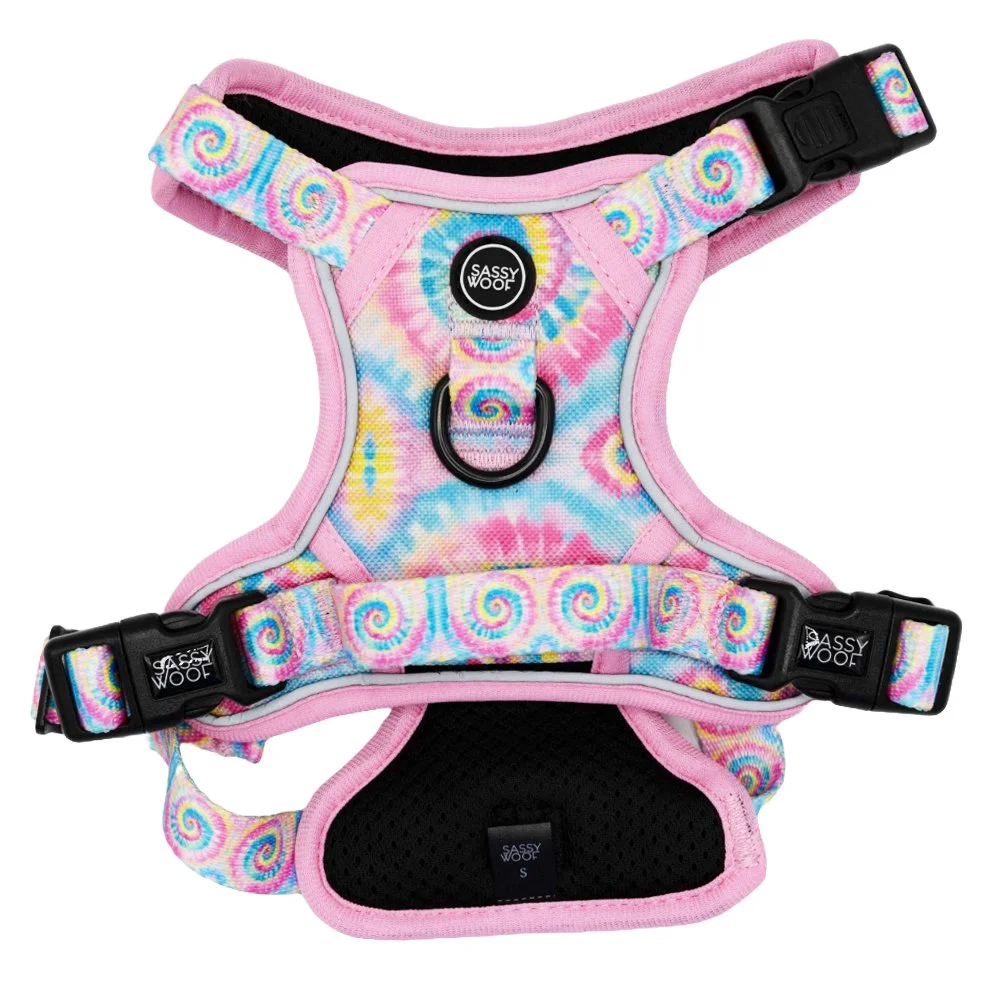Sassy Woof Tye Dye Step In Harness