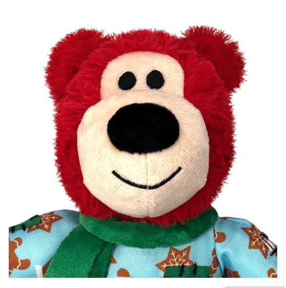 Kong Holiday Wild Knots Gingerbread Bear closeup.jpg