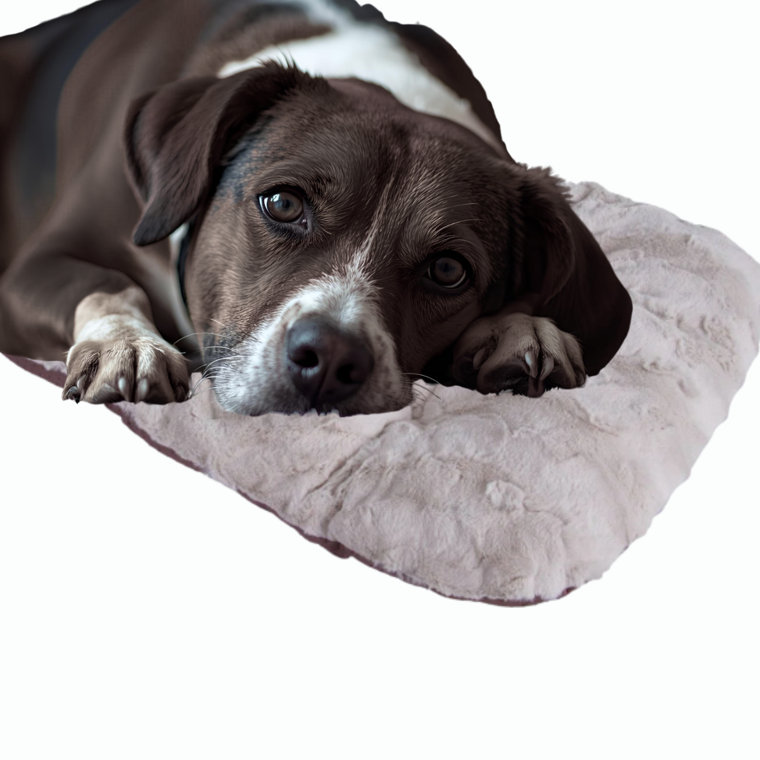 Snoozy Cozy Petmat Black Dog.png