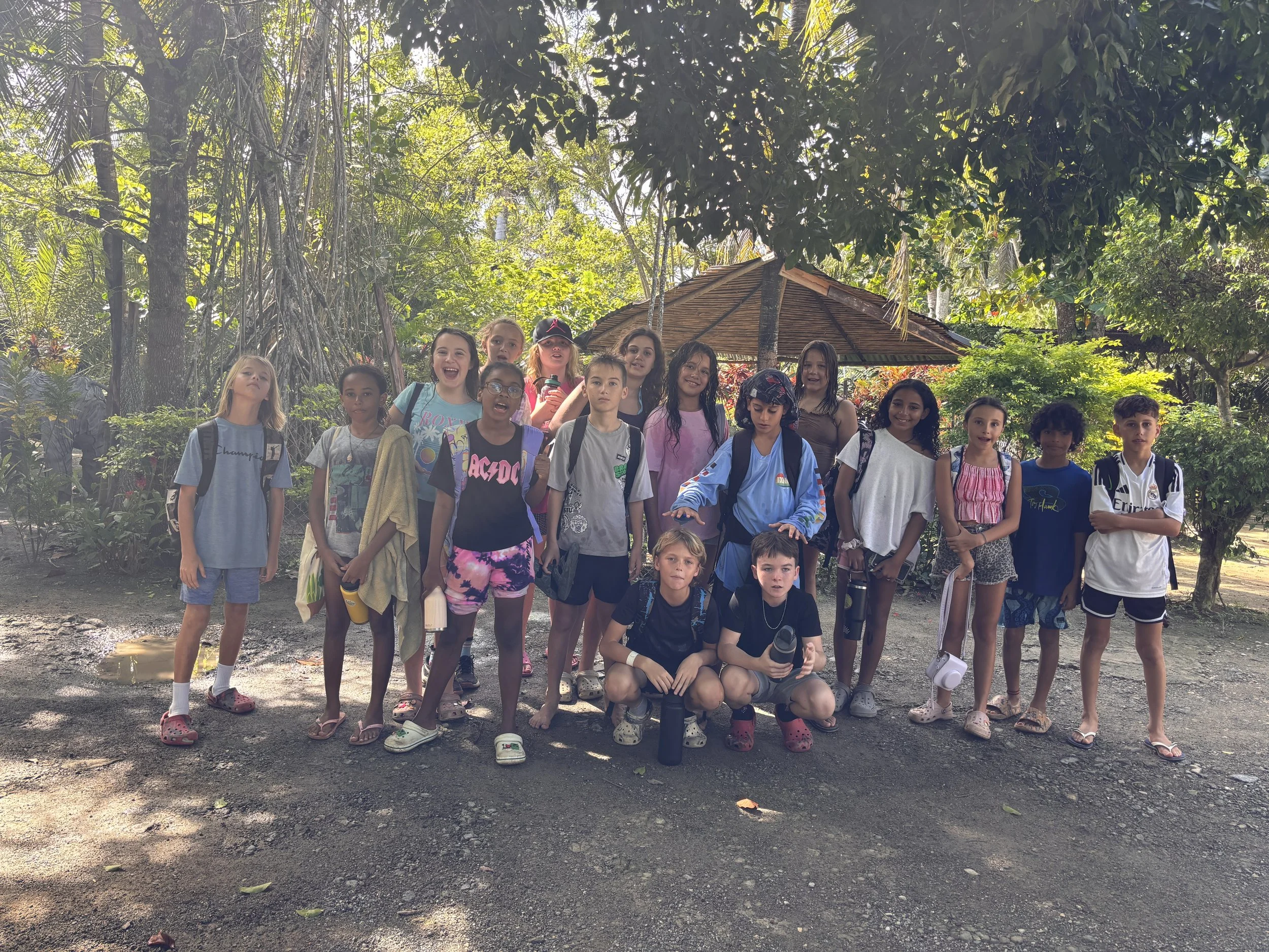 Exploring Mangroves with Isla Academy Students