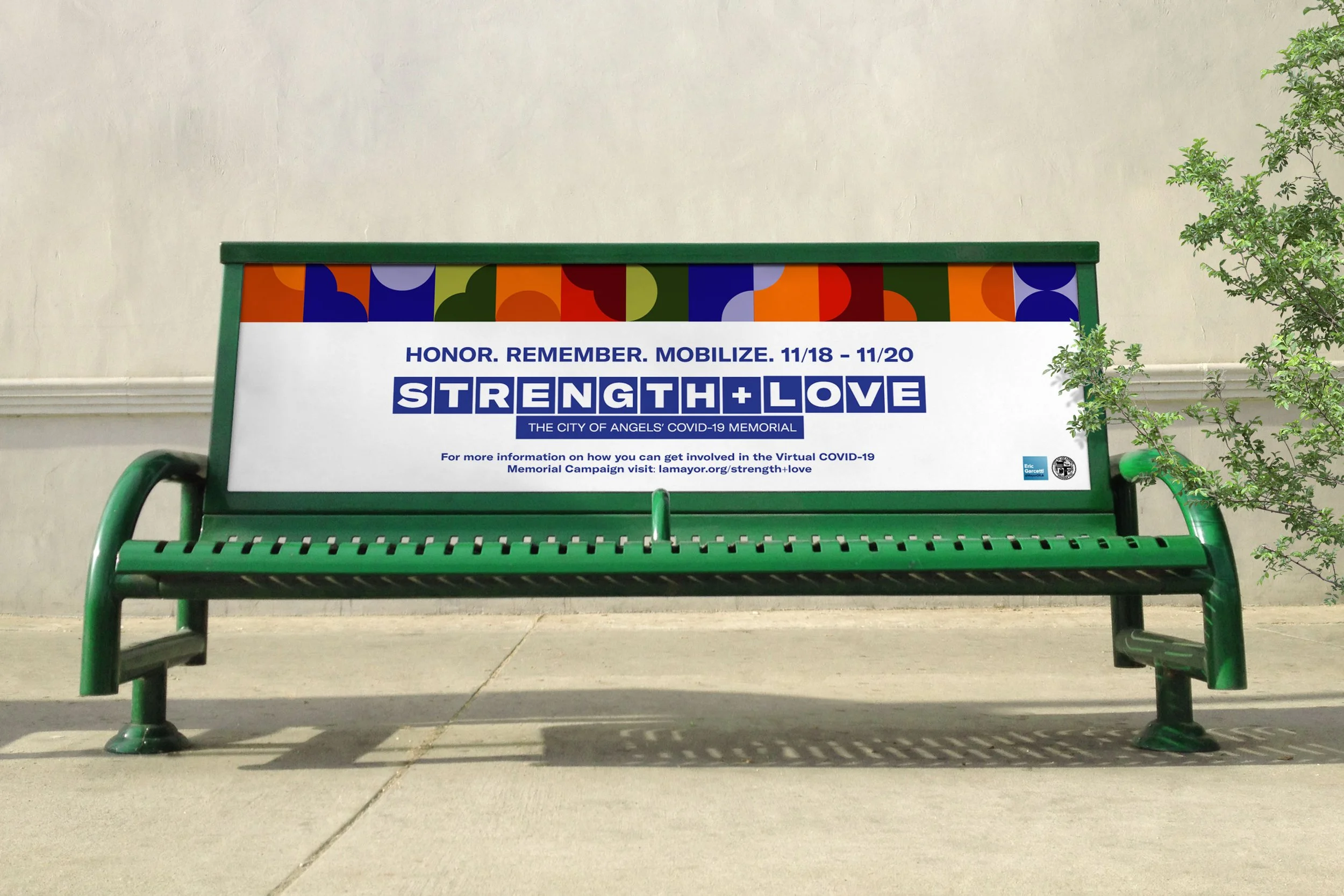 Strength + Love: LA Covid Memorial