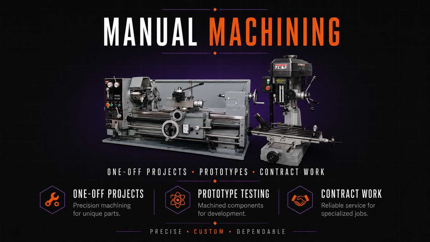 Precision Machining promo