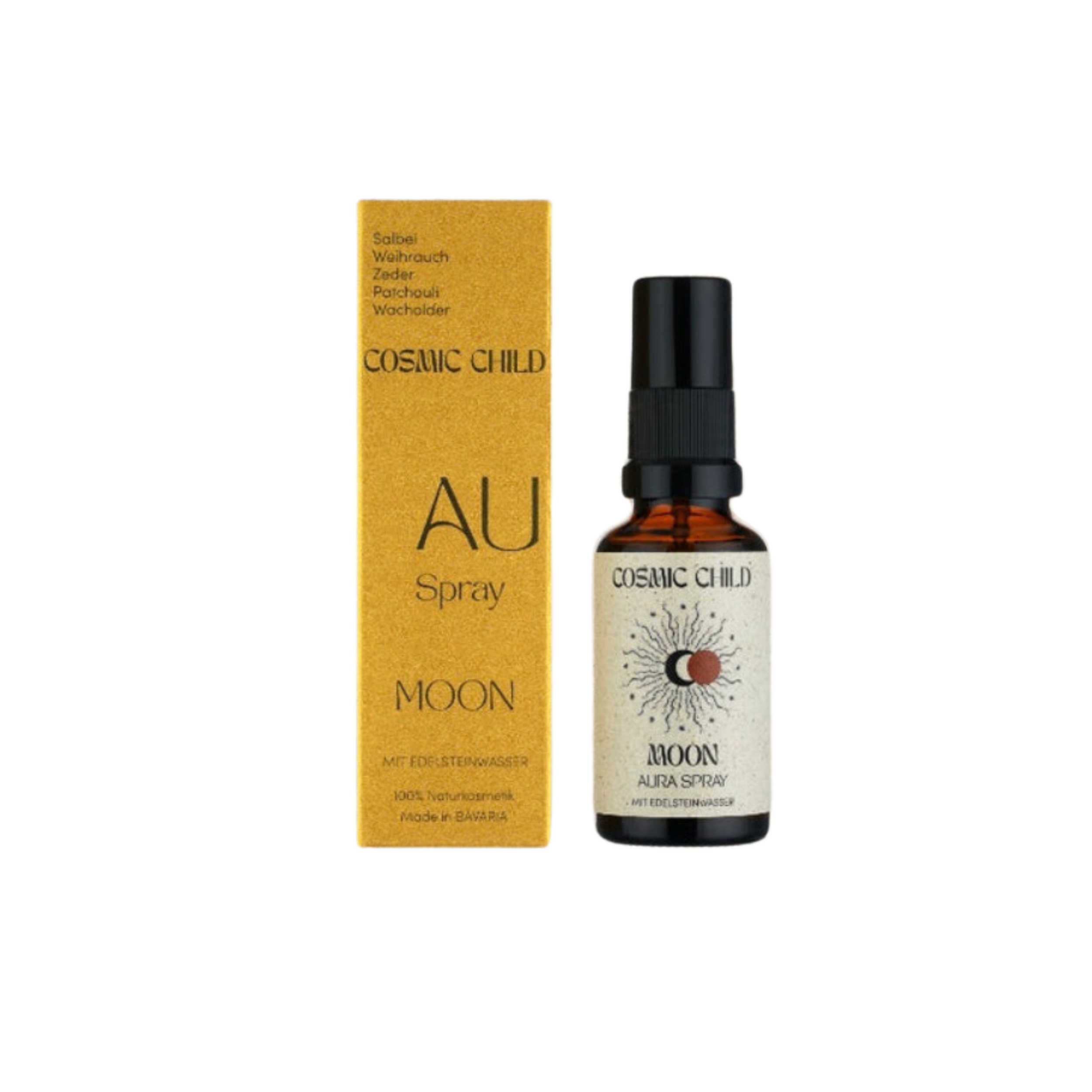 COSMIC CHILD – Aura Spray Moon – Reinigend & Erdend