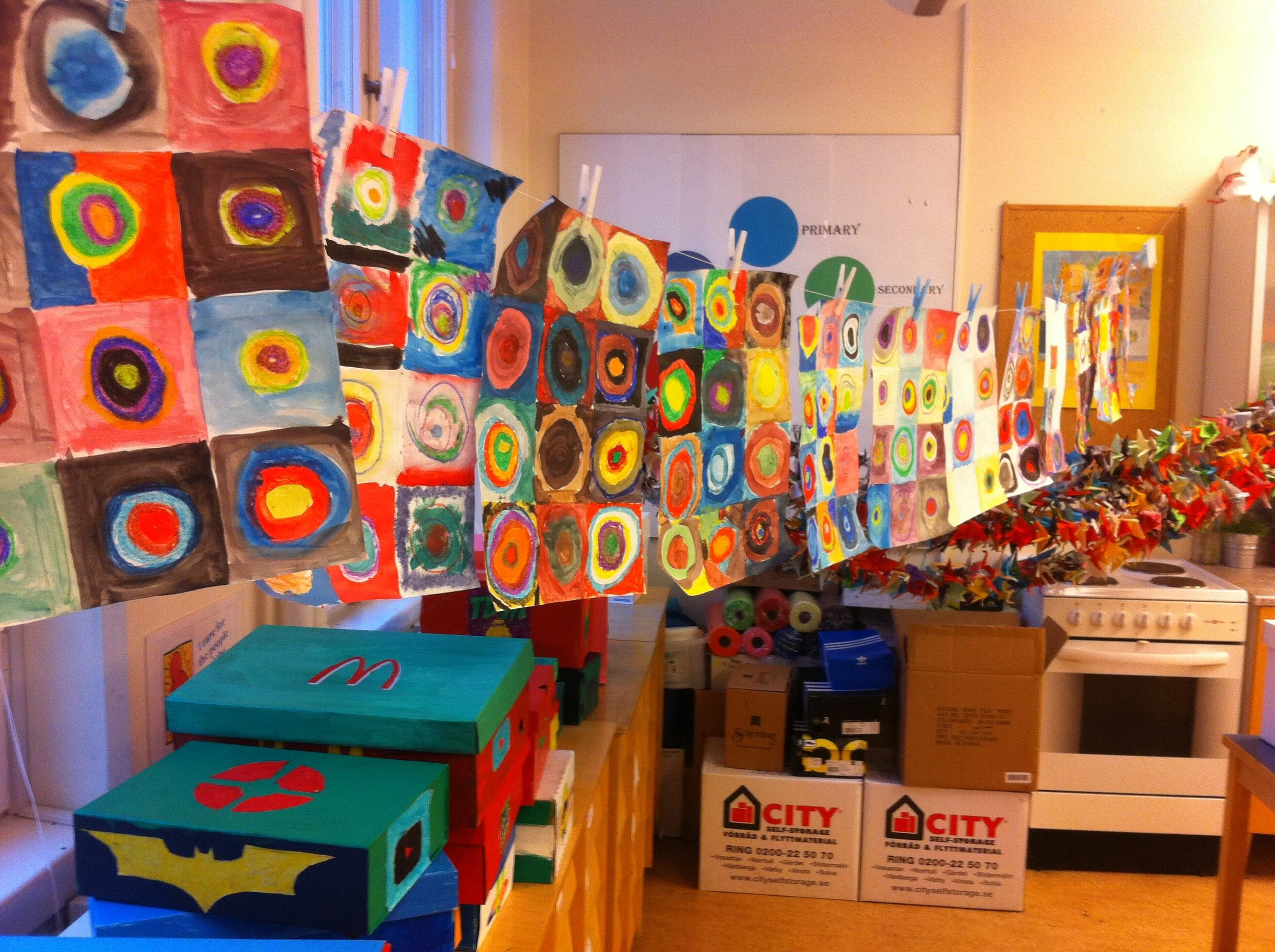 Kandinsky's Concentric Circles 