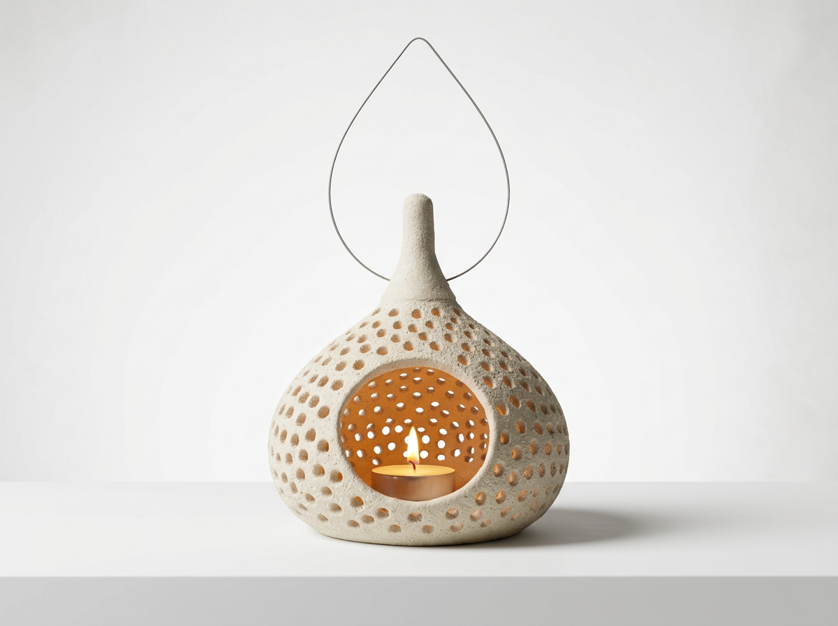 Small Hanging Candle Lantern