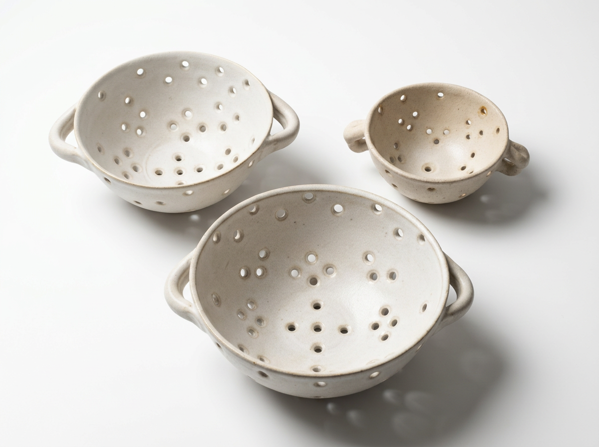 Small Ceramic Colander