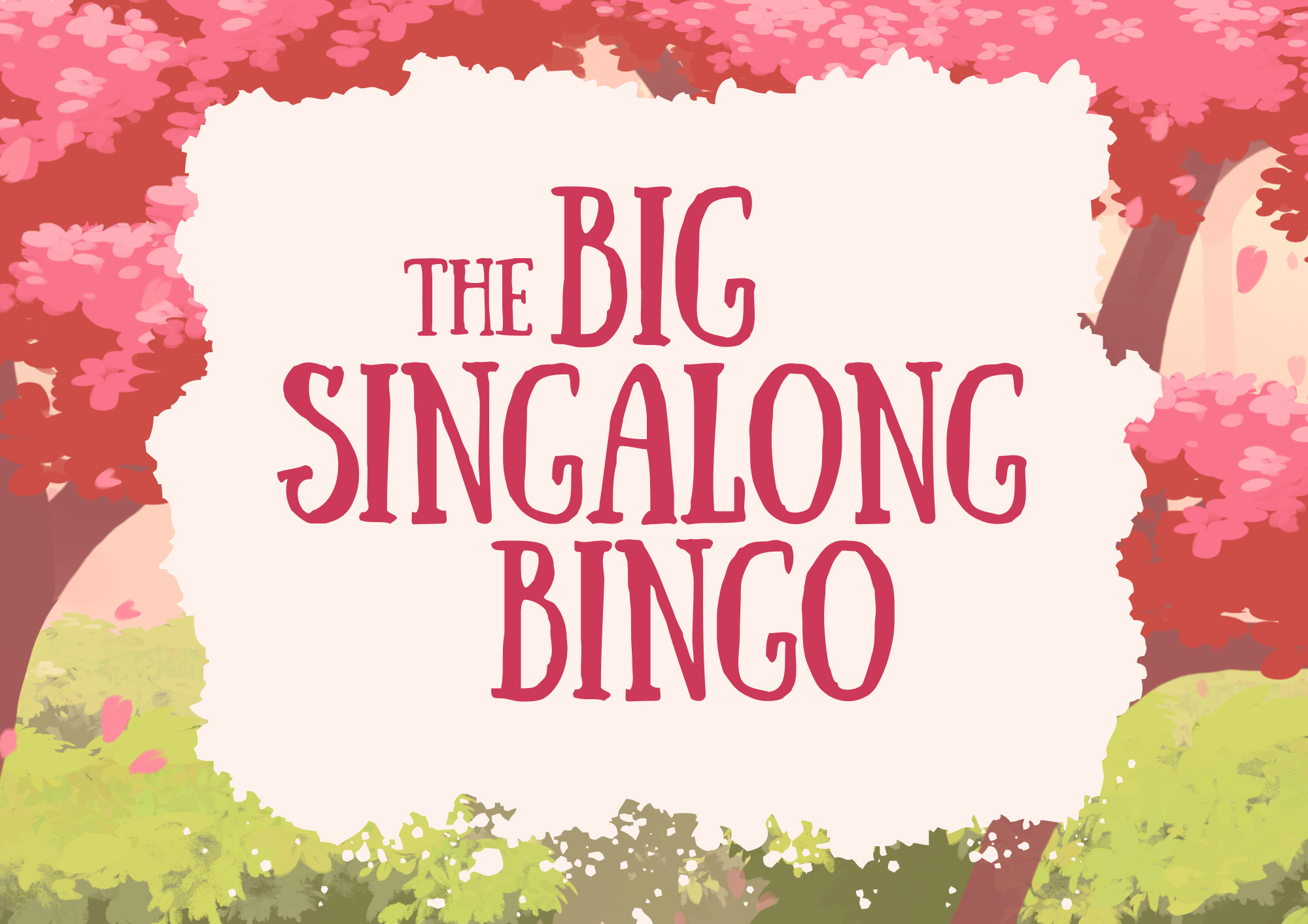 The Big Singalong Bingo