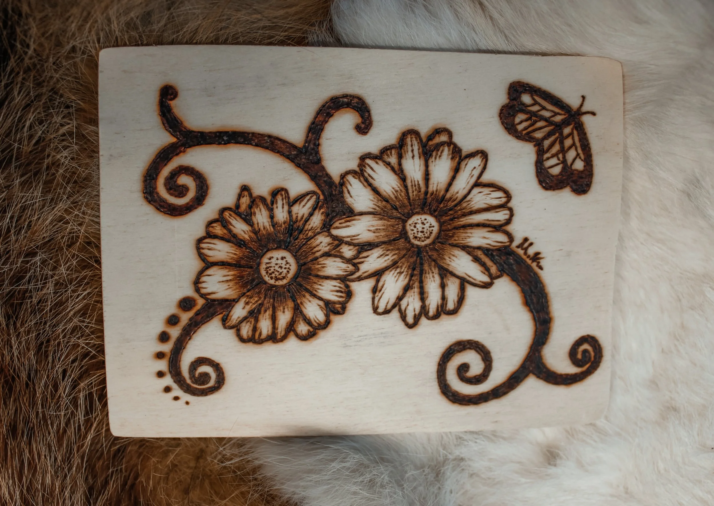 Blumen & Ornamente № 1 ~ Brandmalerei