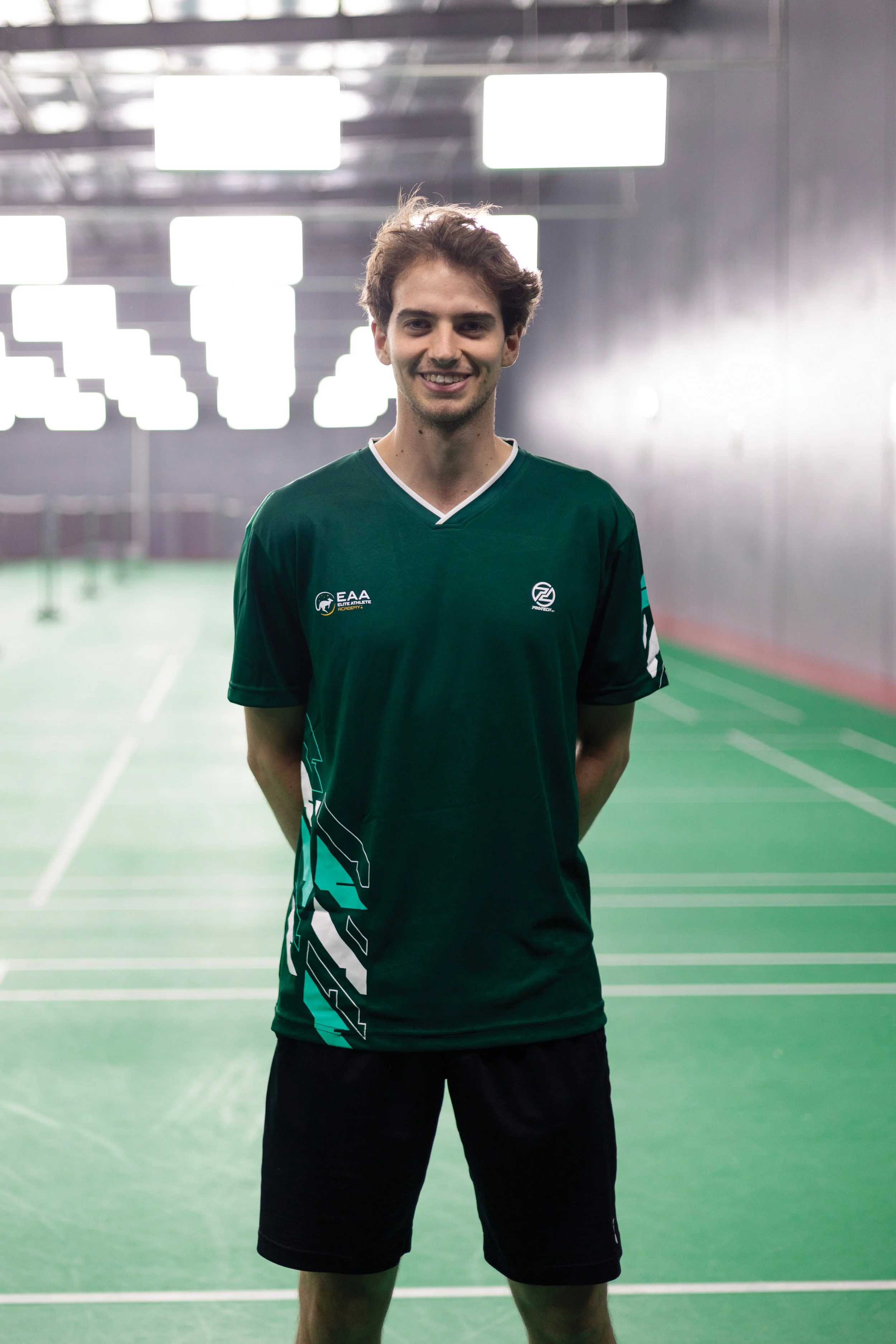 Jacob Schueler, head coach at Elite Athlete Academy and Commonwealth Games badminton representative