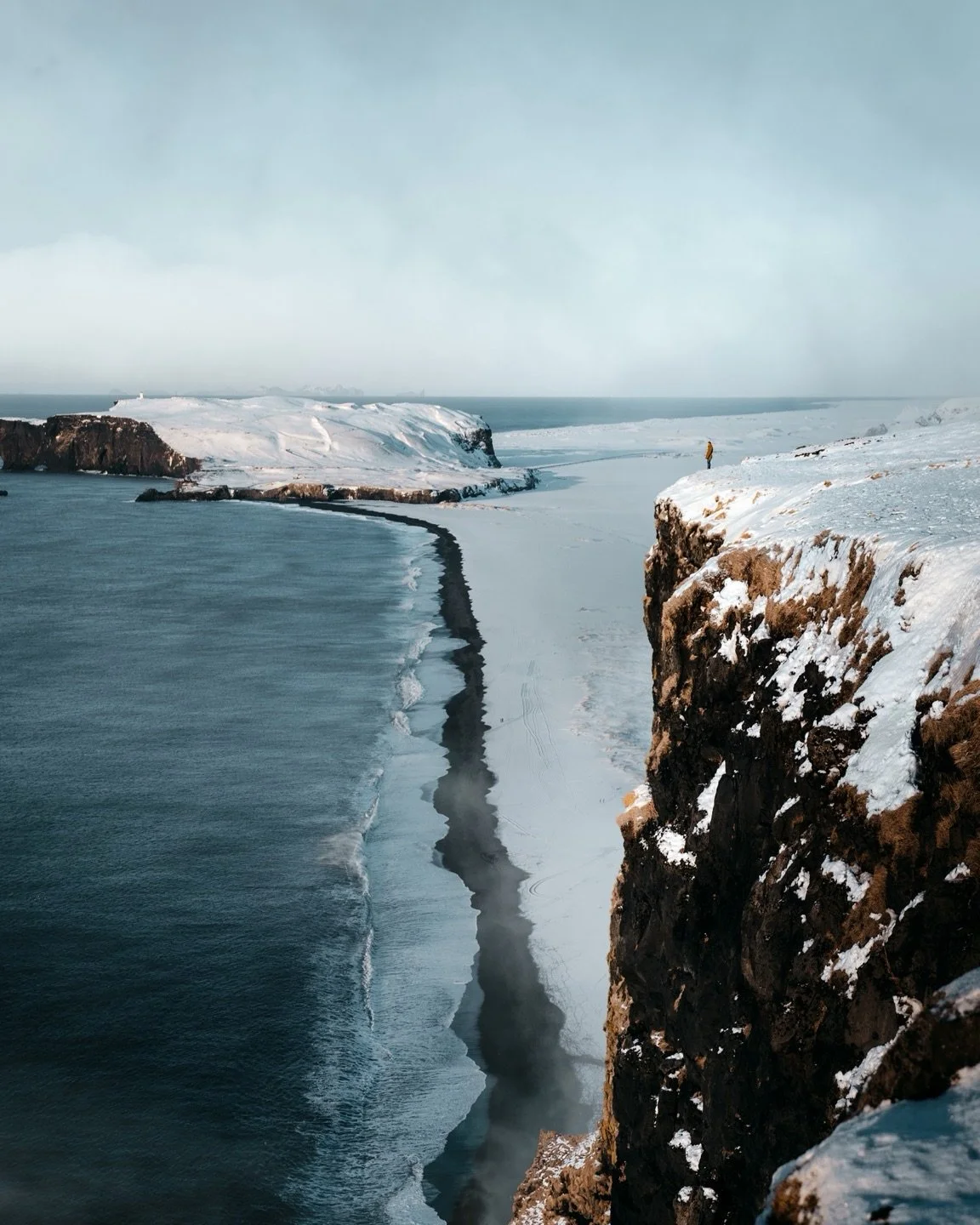 On a winter trip in Iceland you don&rsquo;t expect to see the sun very often, but when it does come out it&rsquo;s always something special. On this day in the south we were incredibly lucky and witnessed a beautiful sunrise over the famous black san