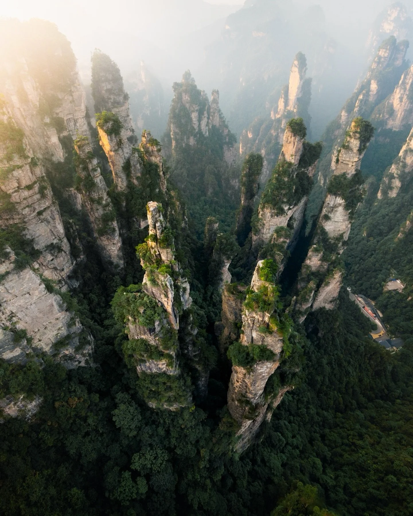 I can&rsquo;t say I&rsquo;ve ever seen anything more spectacular or fascinating than China&rsquo;s Zhangjiajie mountains. They look so unreal, almost gravity-defying, and when you&rsquo;re up there looking down you have to pinch yourself to believe i