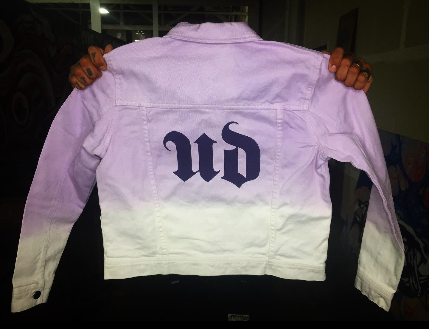 Limited run Urban Decay jackets for their Ultraviolet launch