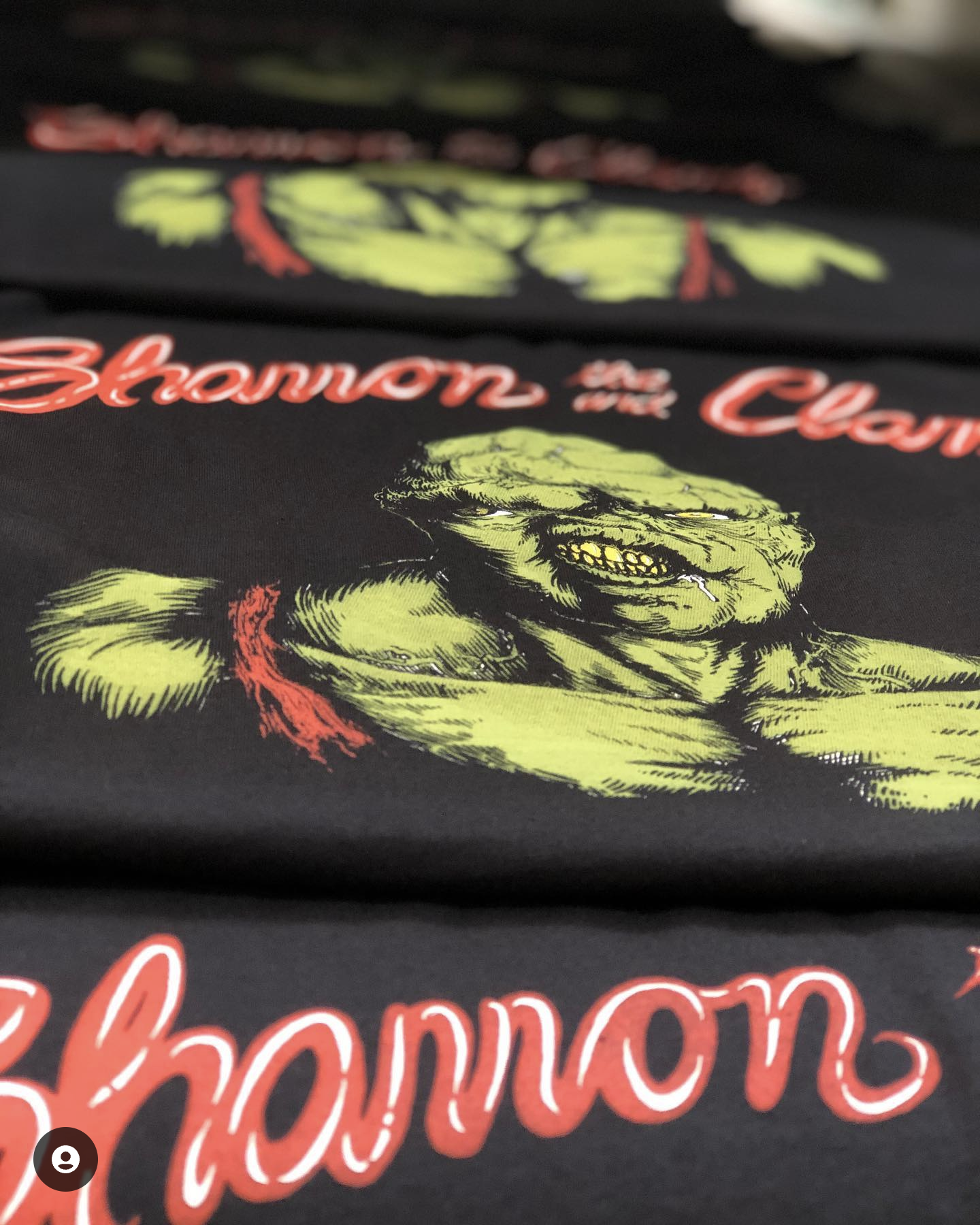 T-shirts for Shannon and the Clams (a great band, and awesome clients).