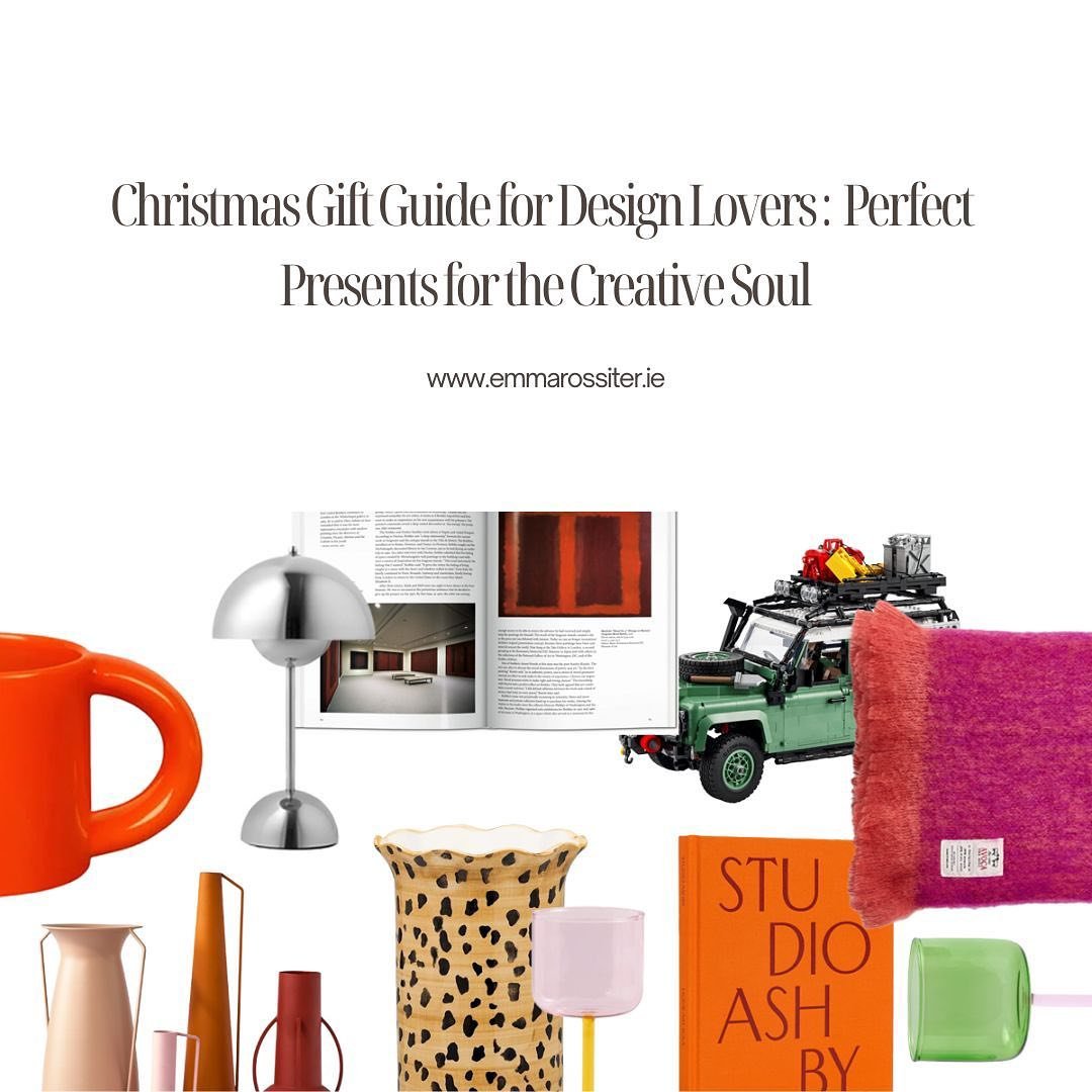 🎄✨ Looking for the perfect gift for the design lover in your life? 

My Christmas gift guide is packed with creative and stylish presents that will inspire and delight every design enthusiast! 

From chic home accessories to inspiring design books, 